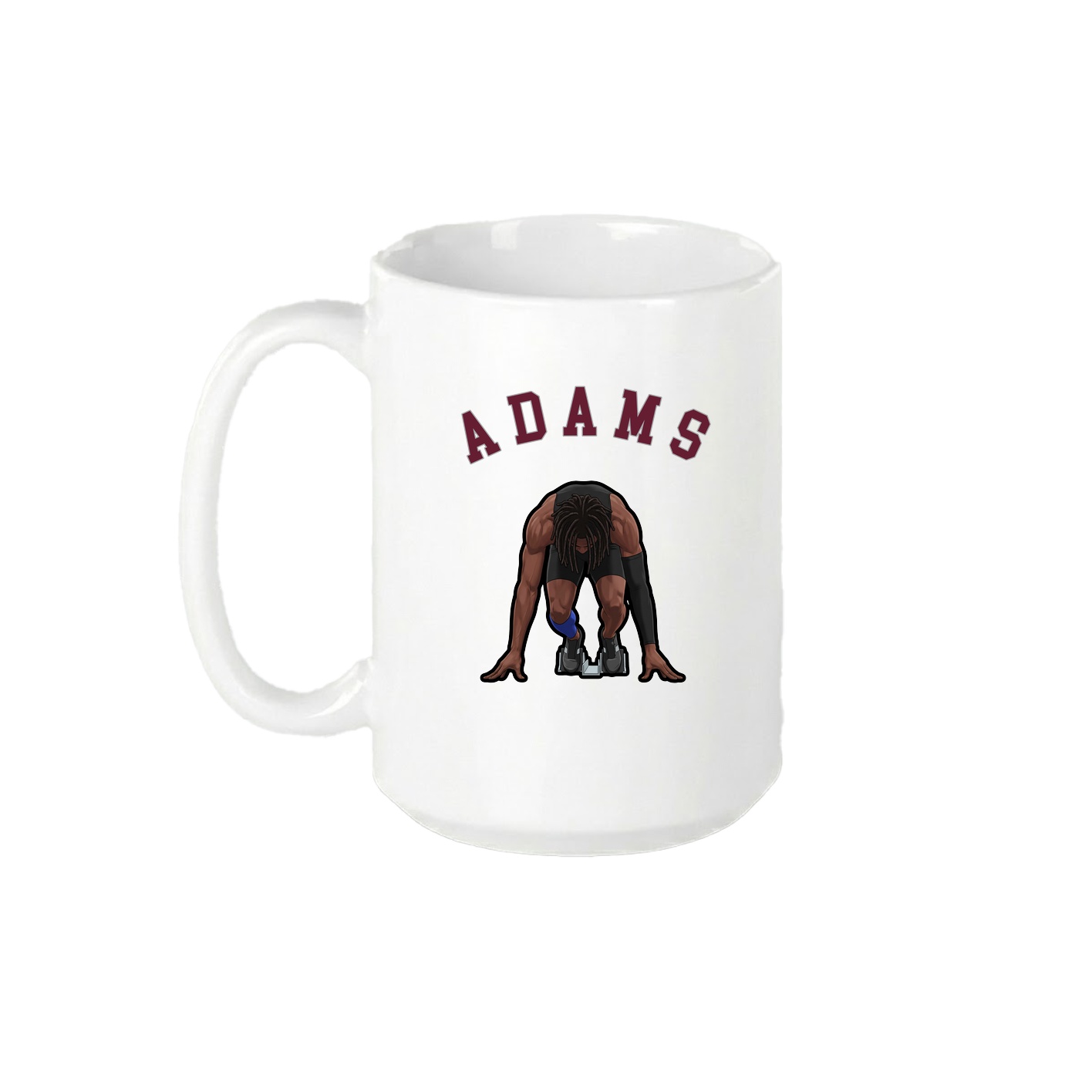 15oz Coffee Mug — Shirsey Arch in White