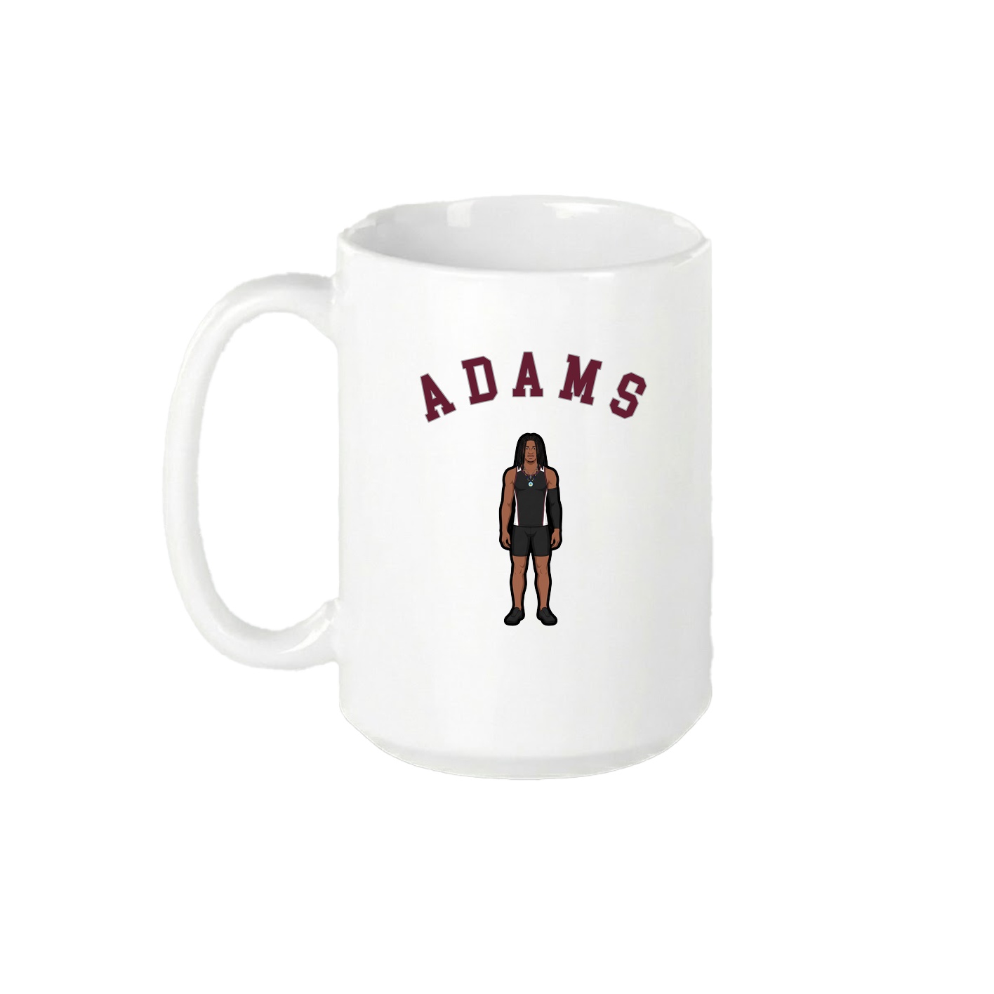 15oz Coffee Mug — Shirsey Arch in White