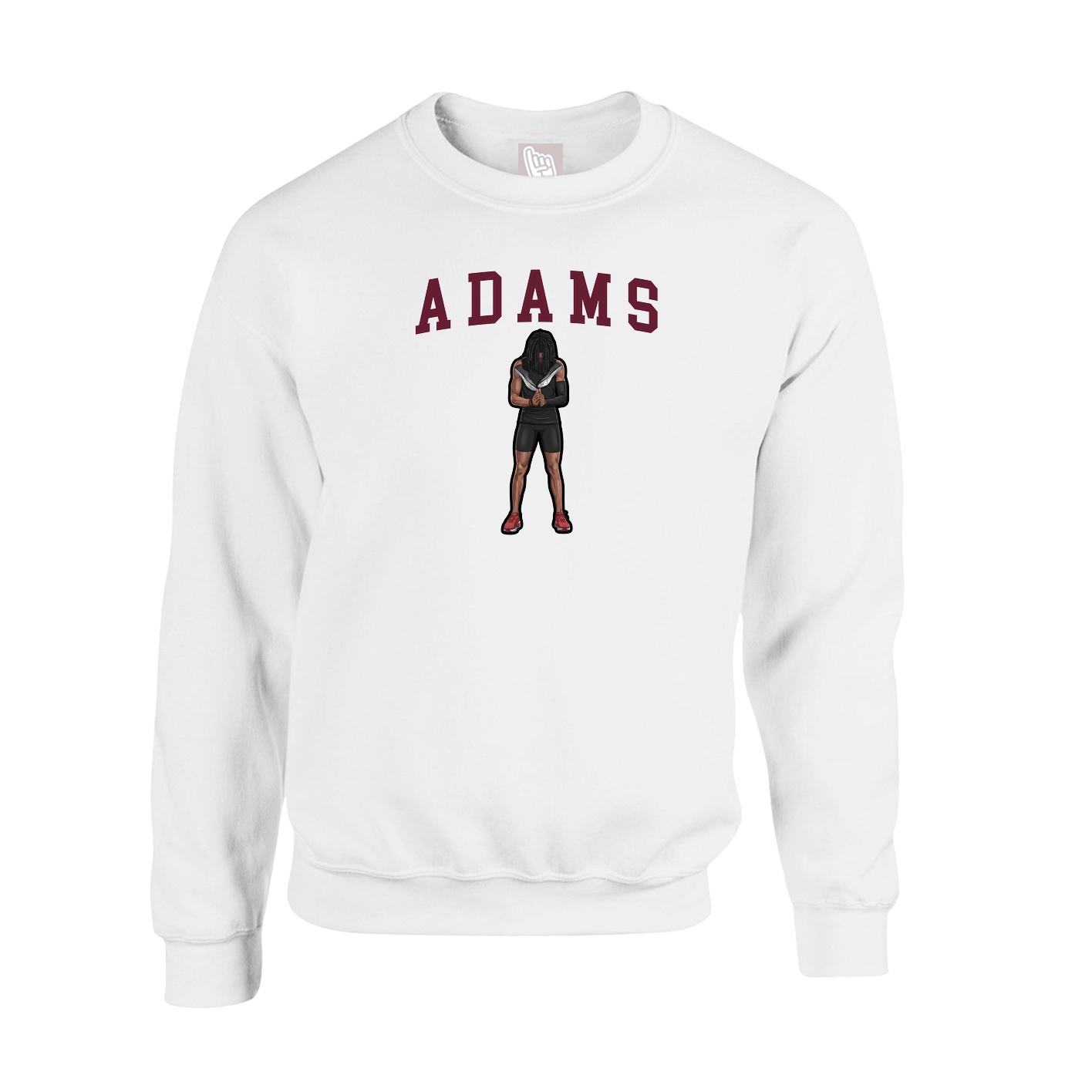 Fleece Crew — Shirsey in White