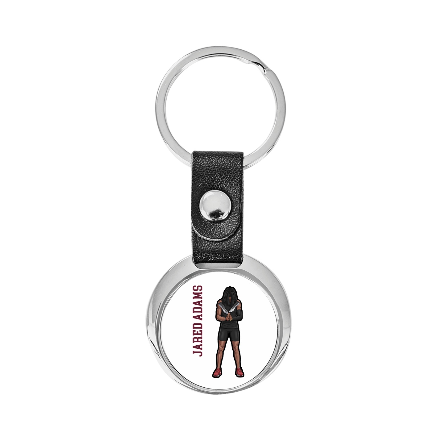 Key Chain — Name Vertical in Classic