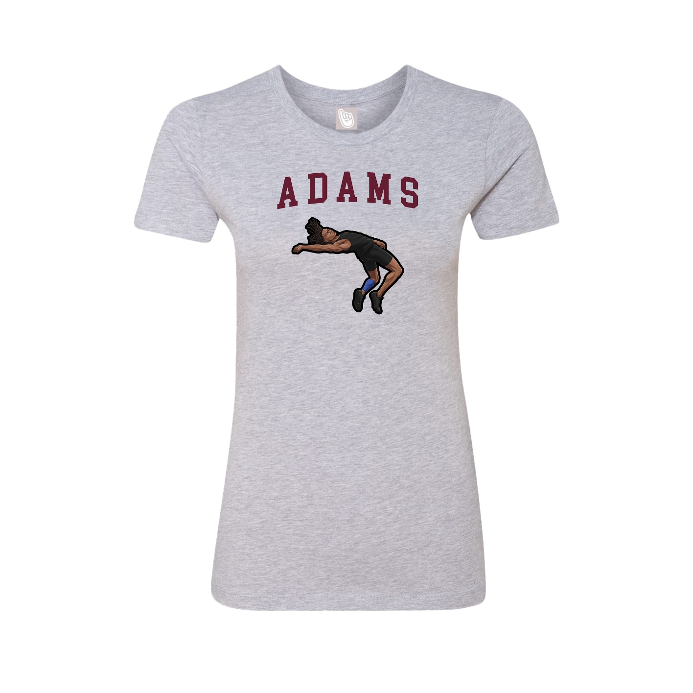 Fitted Women's Tee — Shirsey in Grey