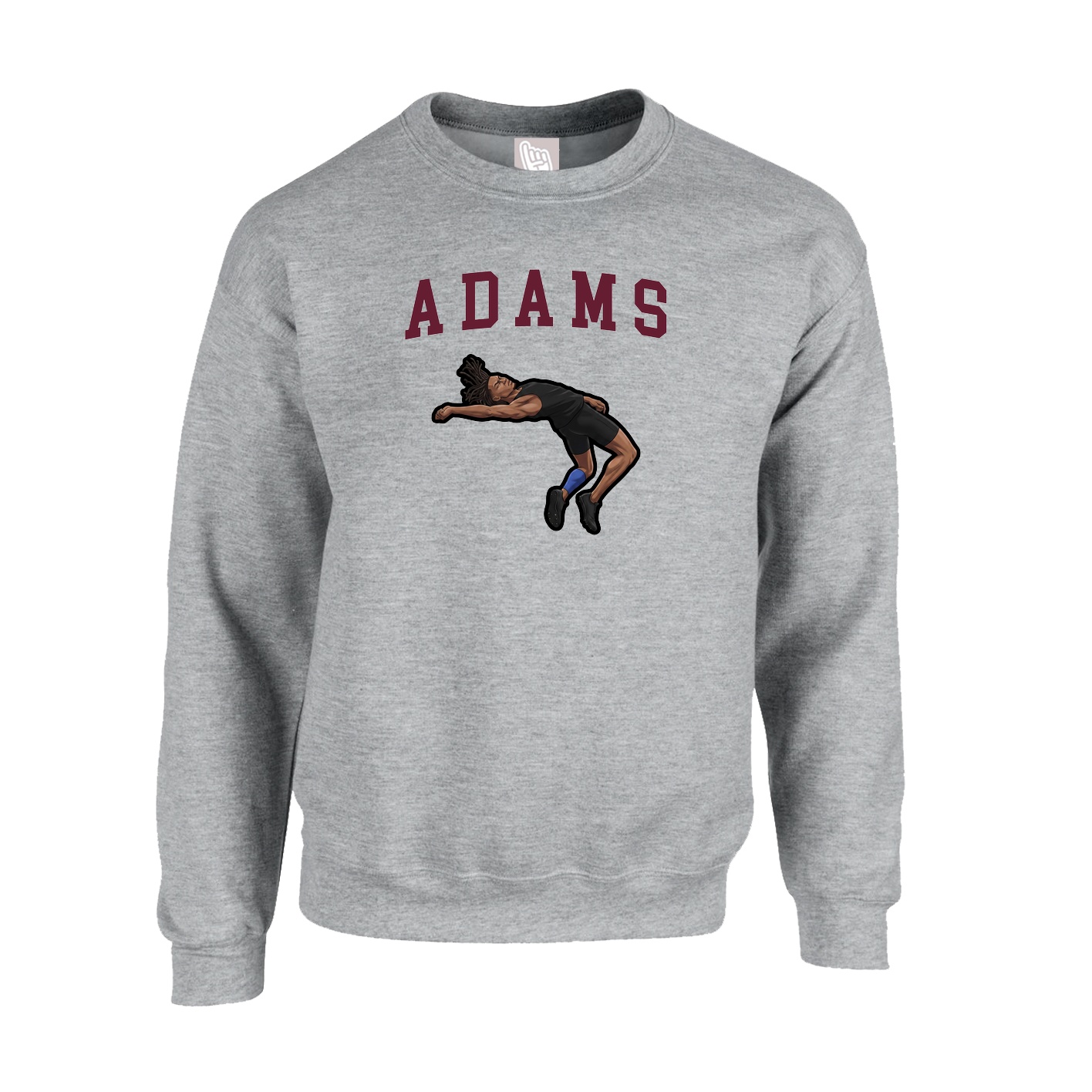 Fleece Crew — Shirsey in Grey
