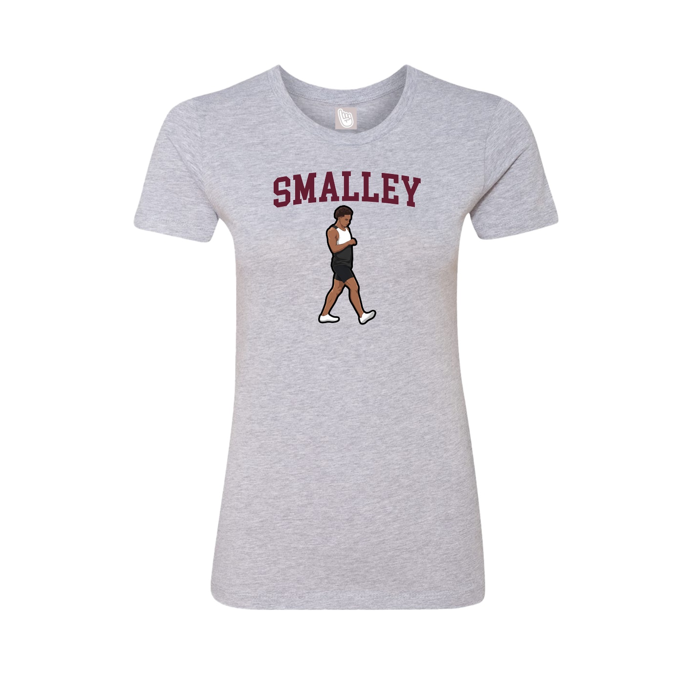 Fitted Women's Tee — Shirsey in Grey