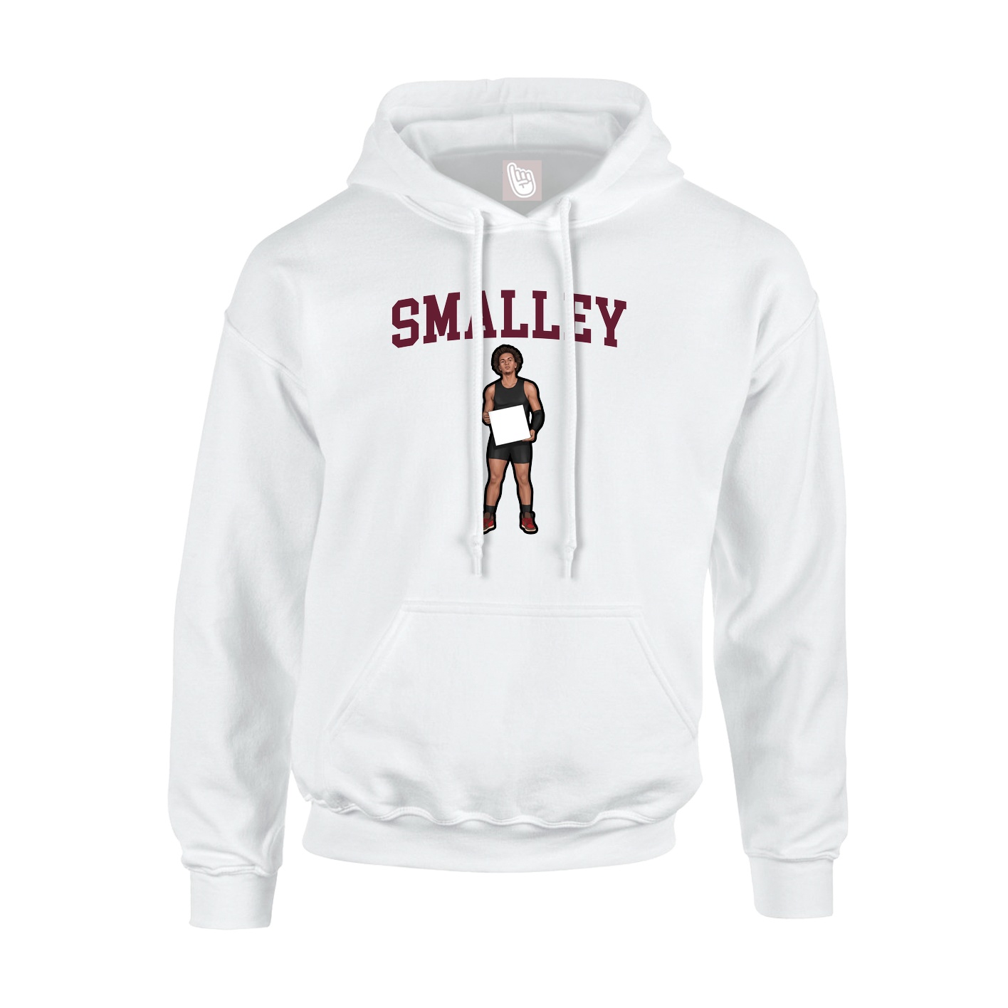 Hoodie — Shirsey in White