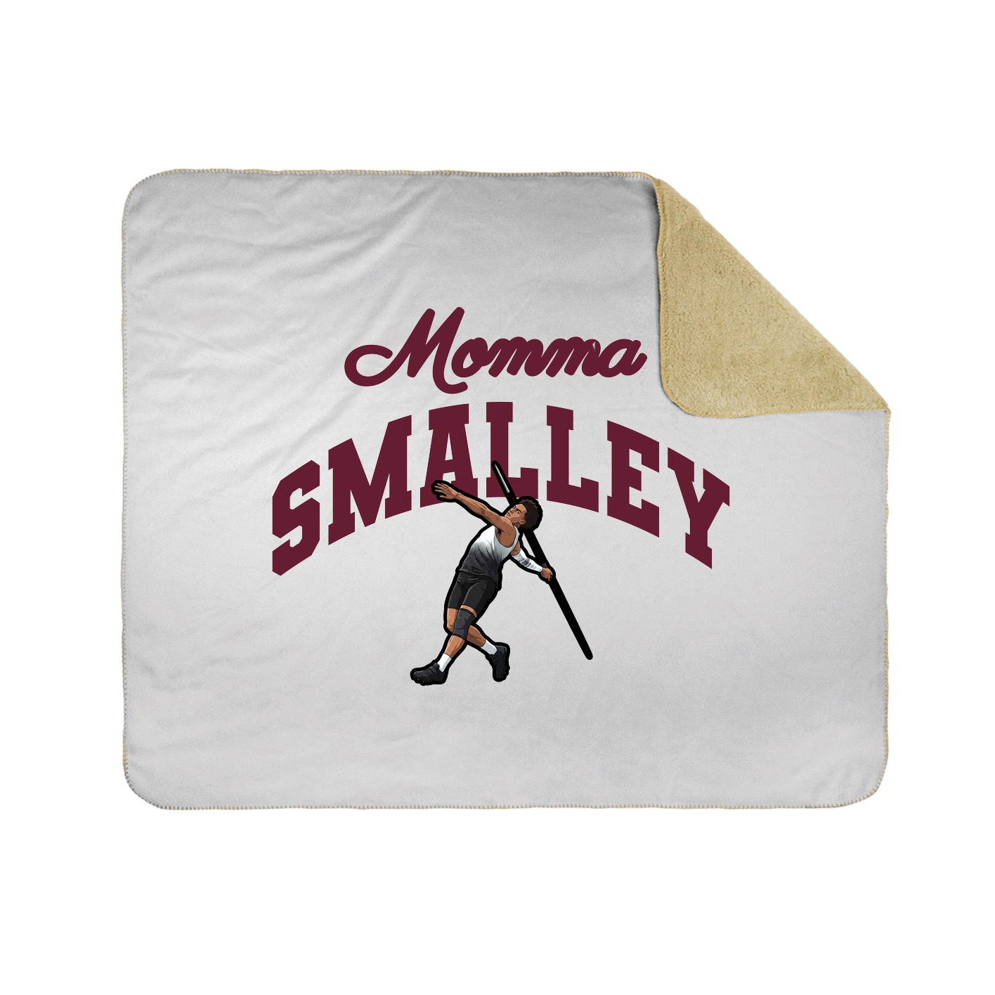 Throw Blanket — Mothers Day Arch in White