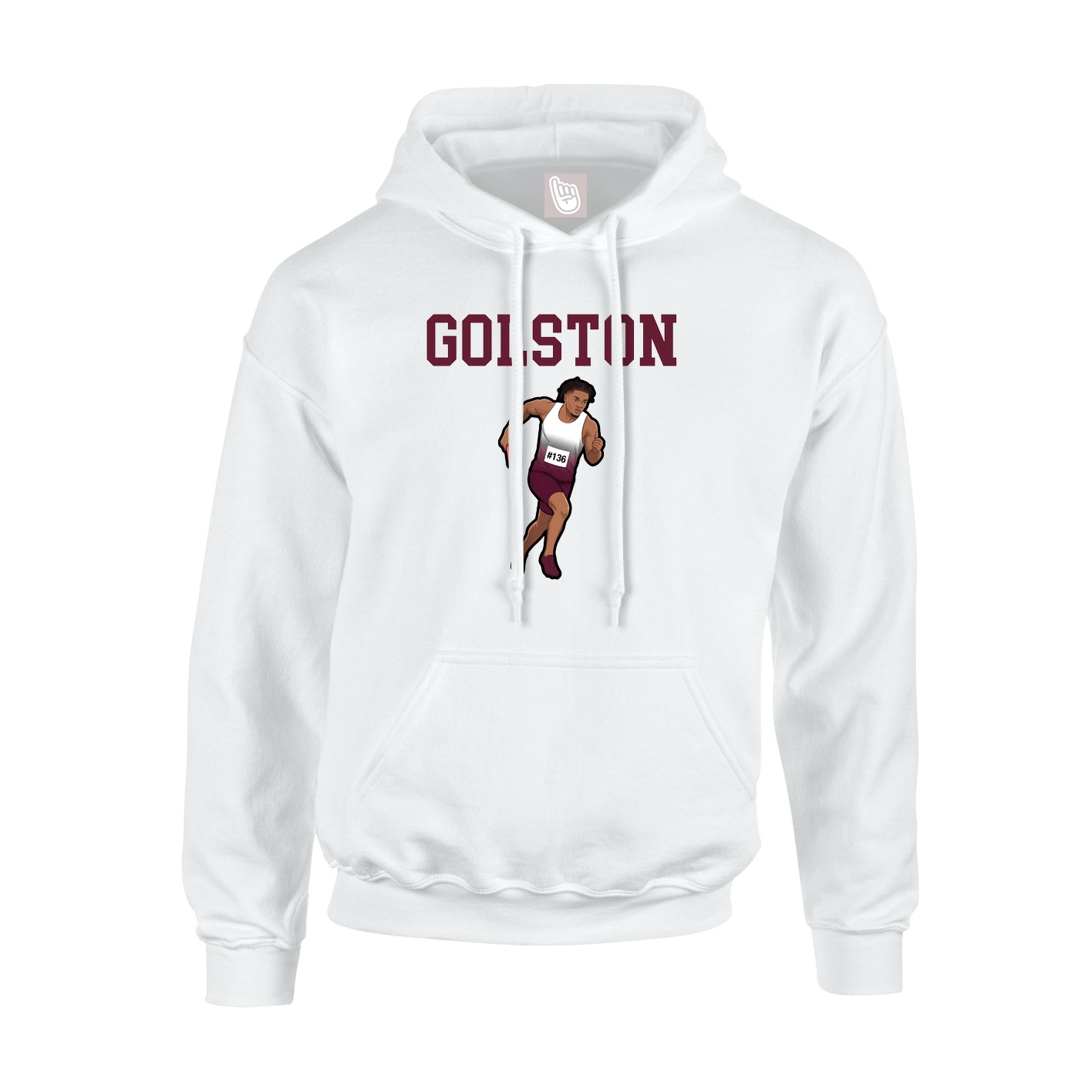 Hoodie — Shirsey in White