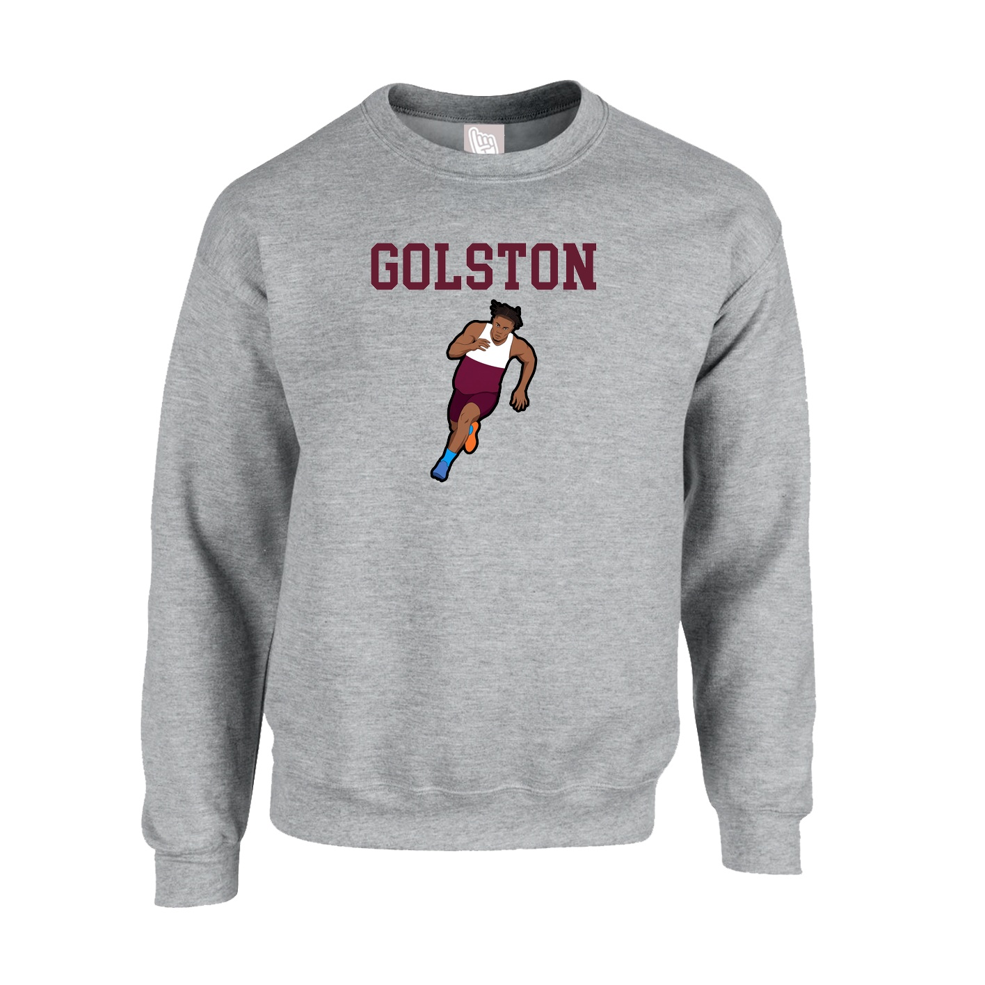 Fleece Crew — Shirsey in Grey