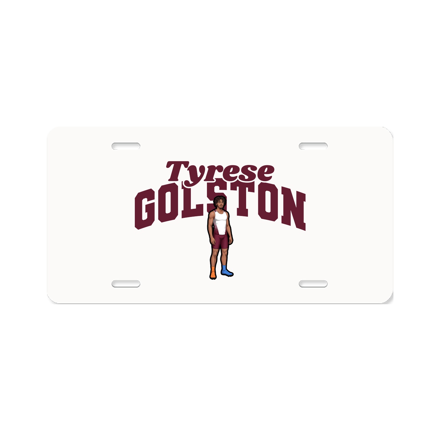 License Plate — Signature Arch in Classic