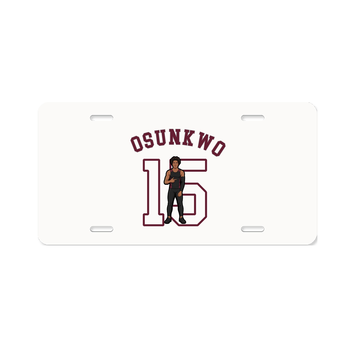 License Plate — Shirsey Arch in Classic