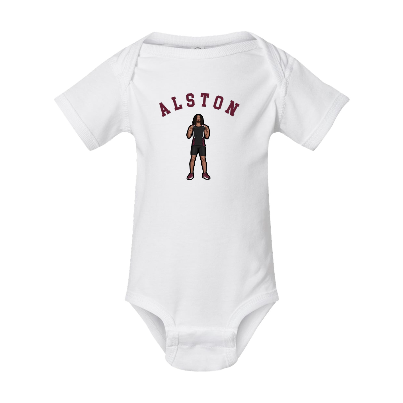 Baby Onesie — Shirsey Arch in White