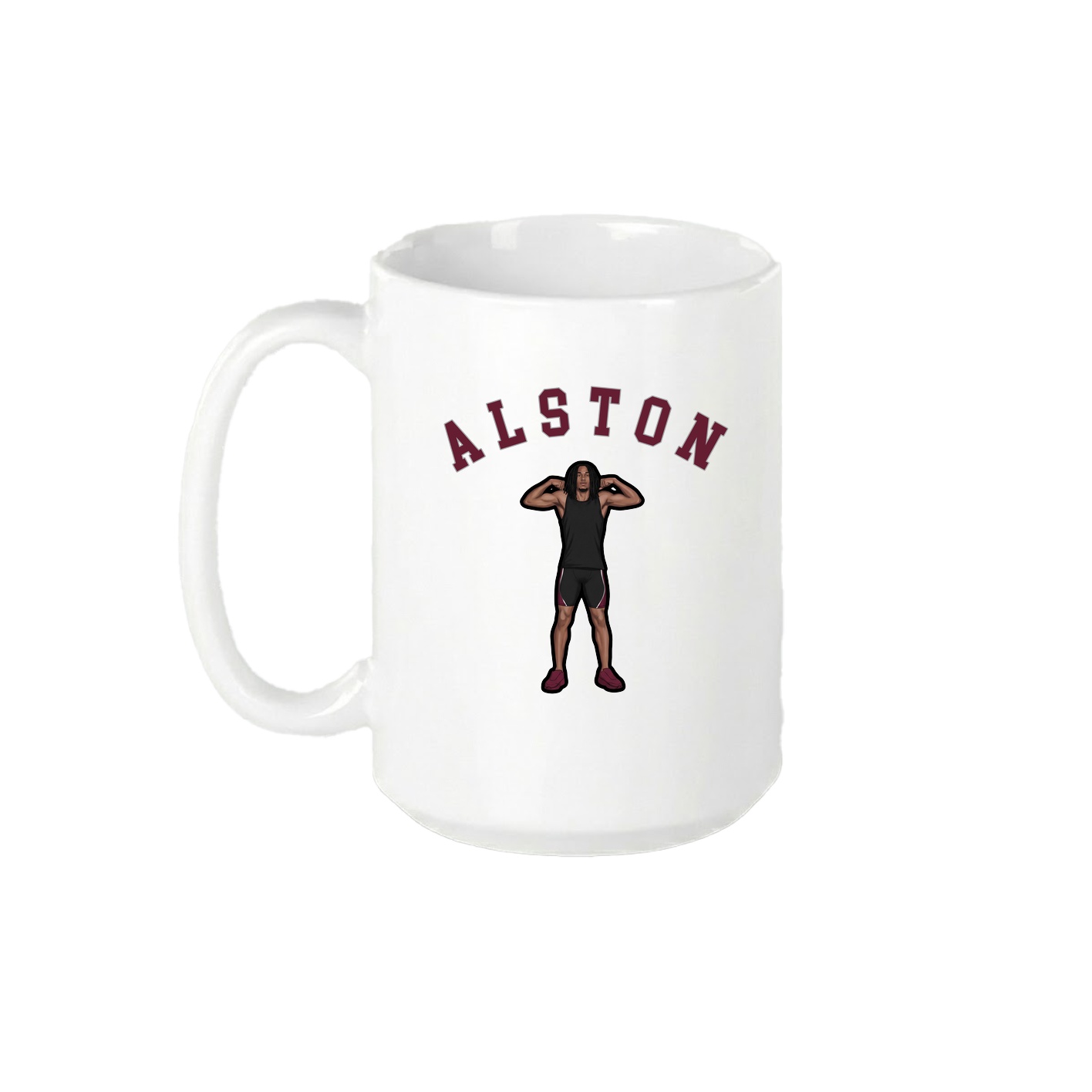 15oz Coffee Mug — Shirsey Arch in White