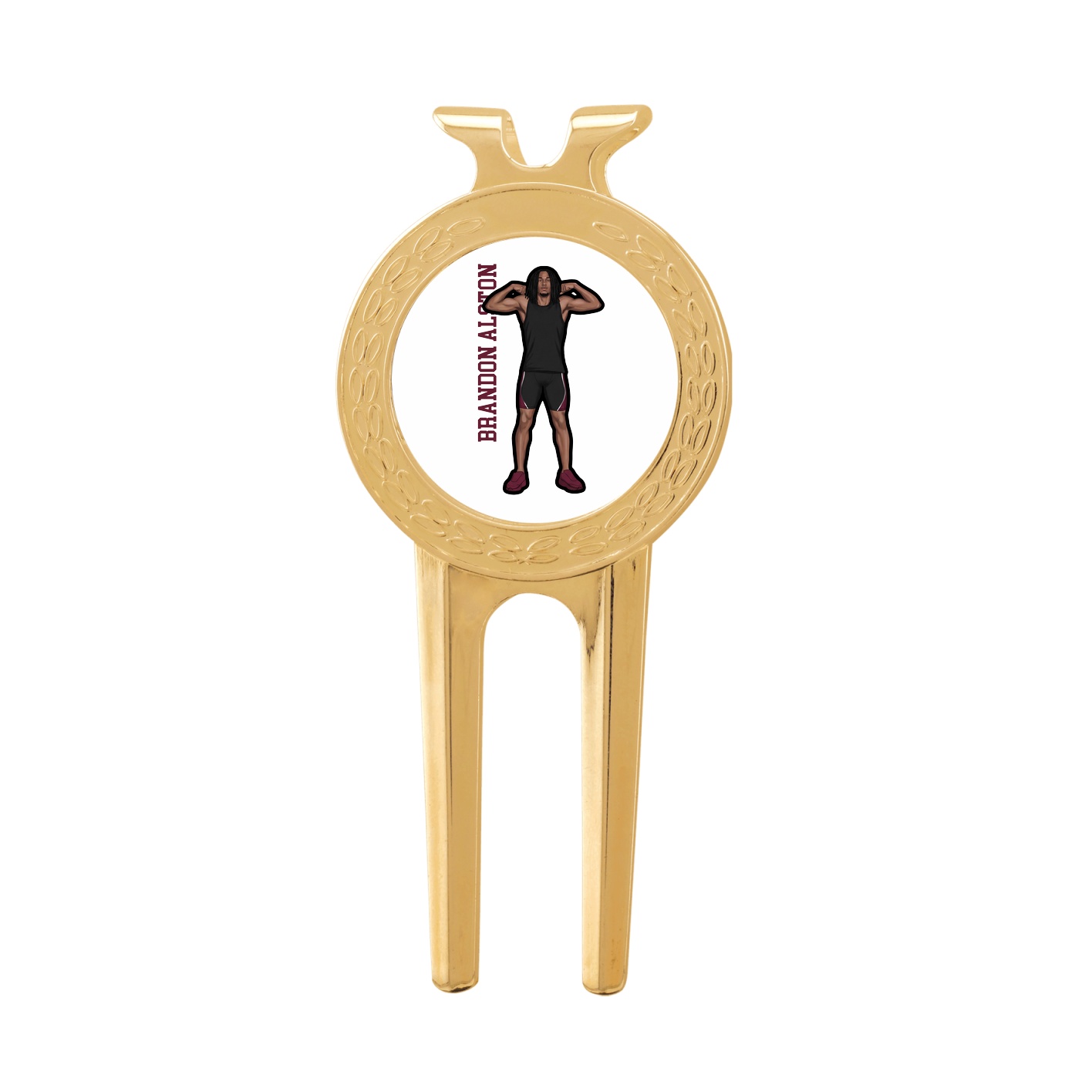 Divot Tool with Ball Marker — Name Vertical in Classic