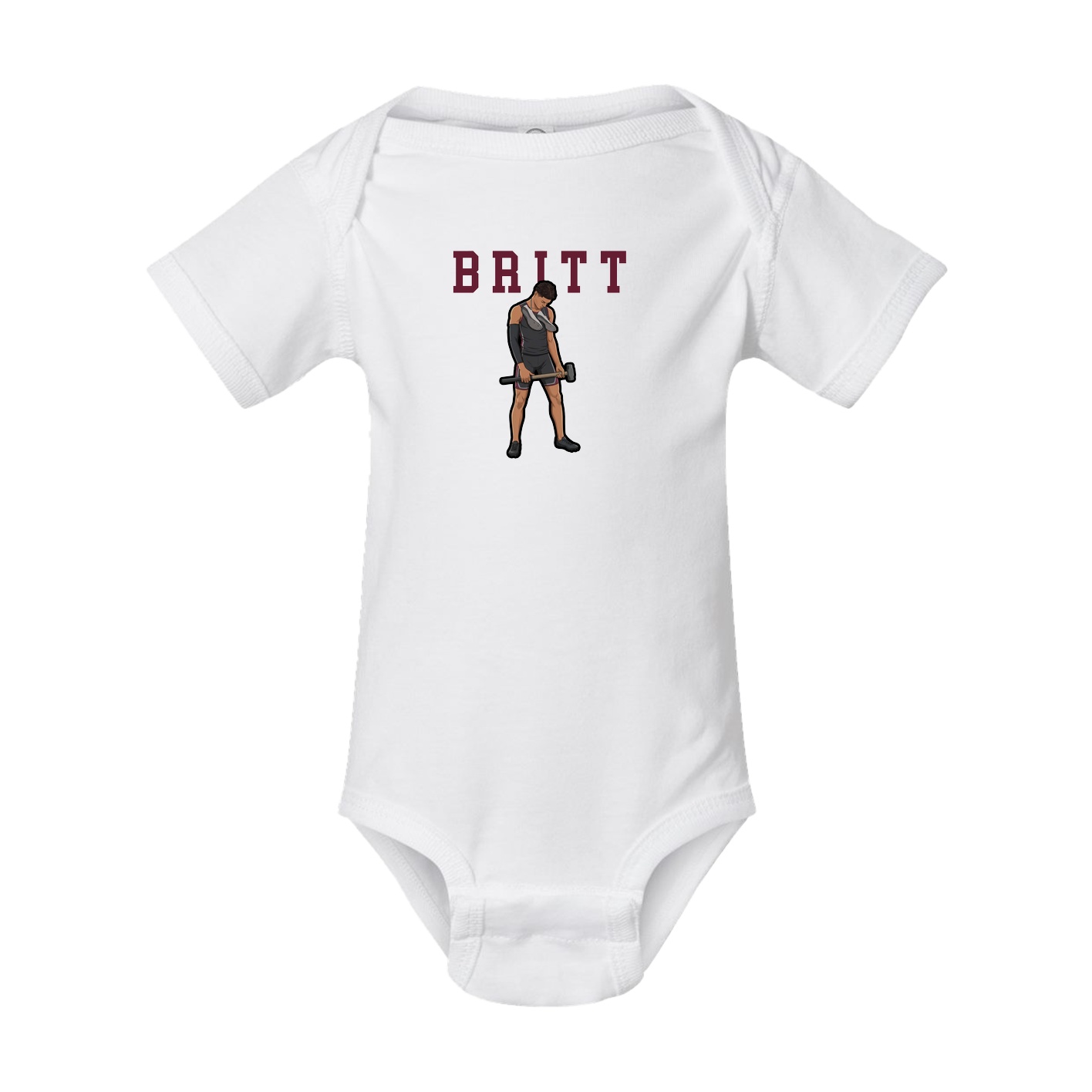 Baby Onesie — Shirsey in White