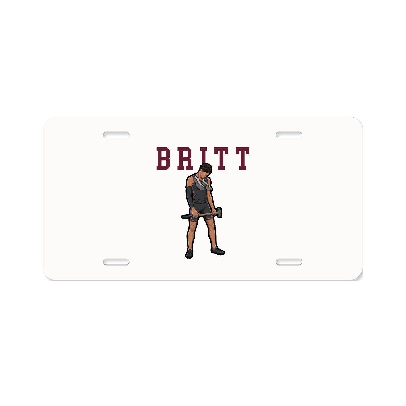 License Plate — Shirsey in Classic
