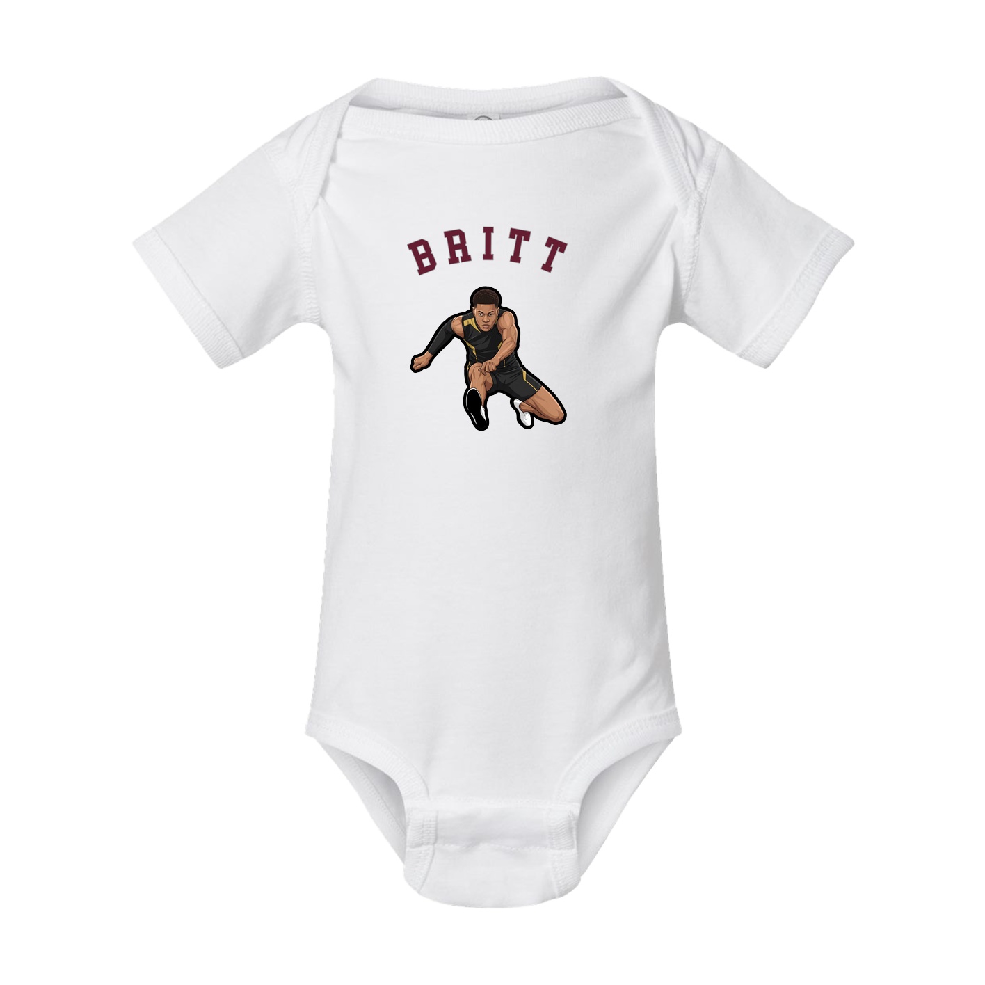 Baby Onesie — Shirsey Arch in White