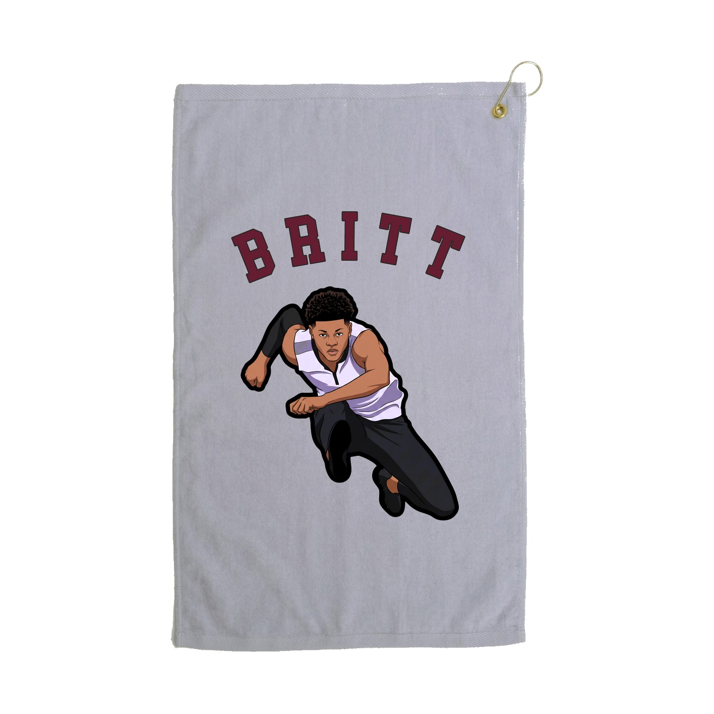 Golf Towel — Shirsey Arch in Grey