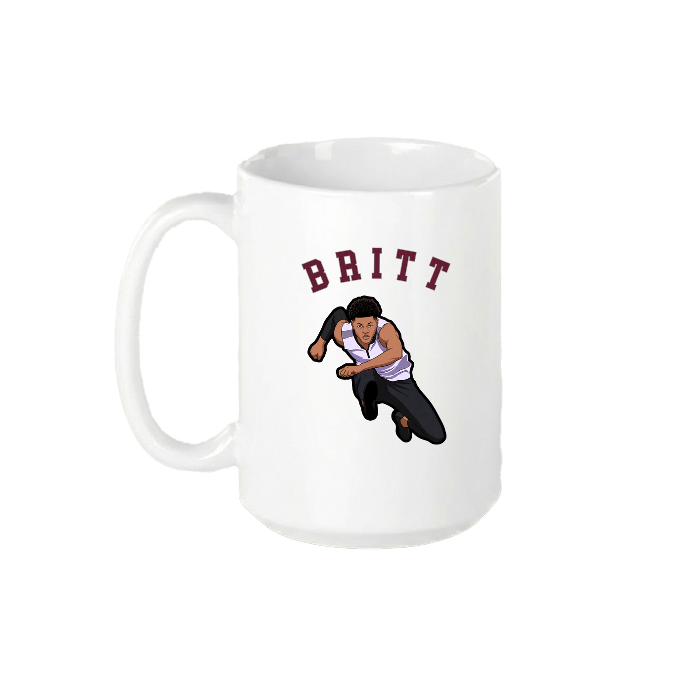 15oz Coffee Mug — Shirsey Arch in White