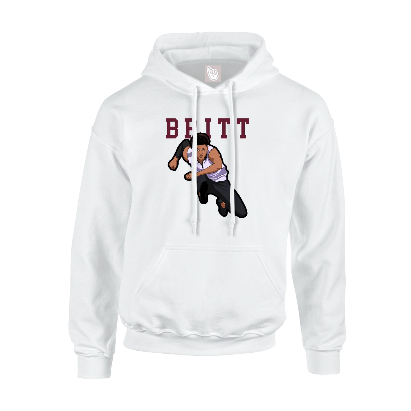 Youth Hoodie — Shirsey in White