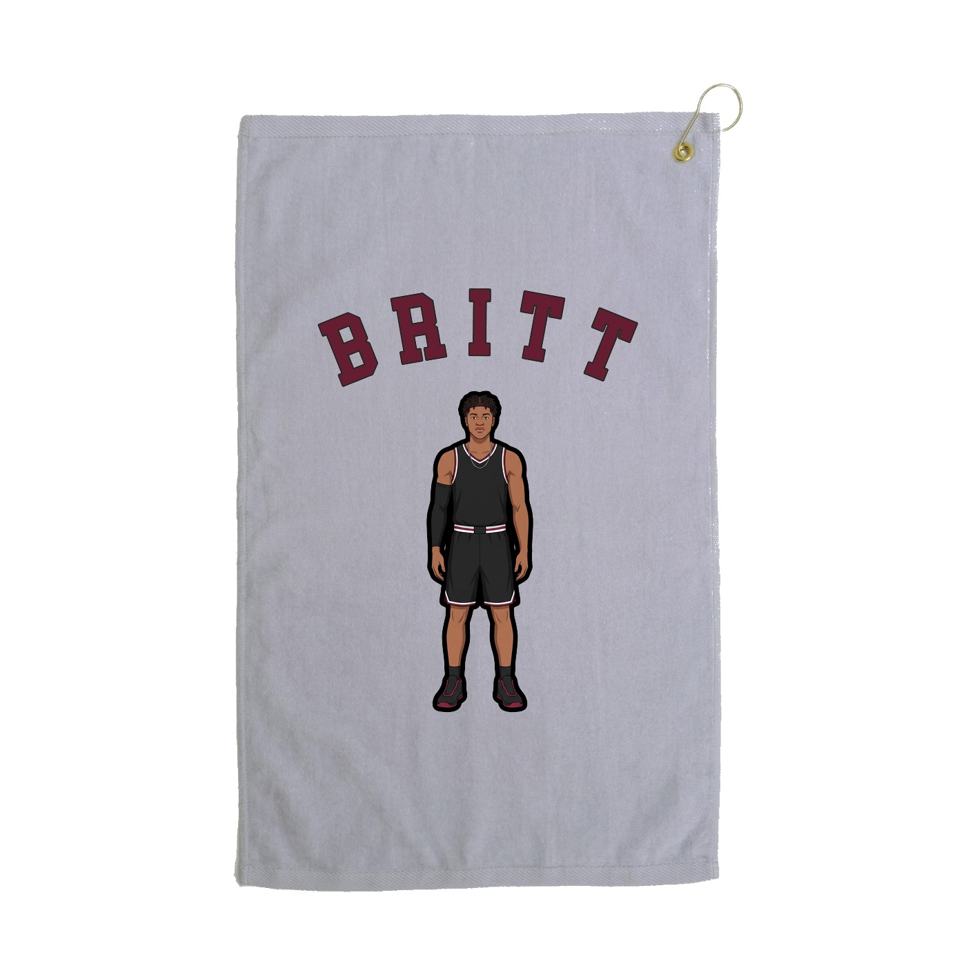Golf Towel — Shirsey Arch in Grey