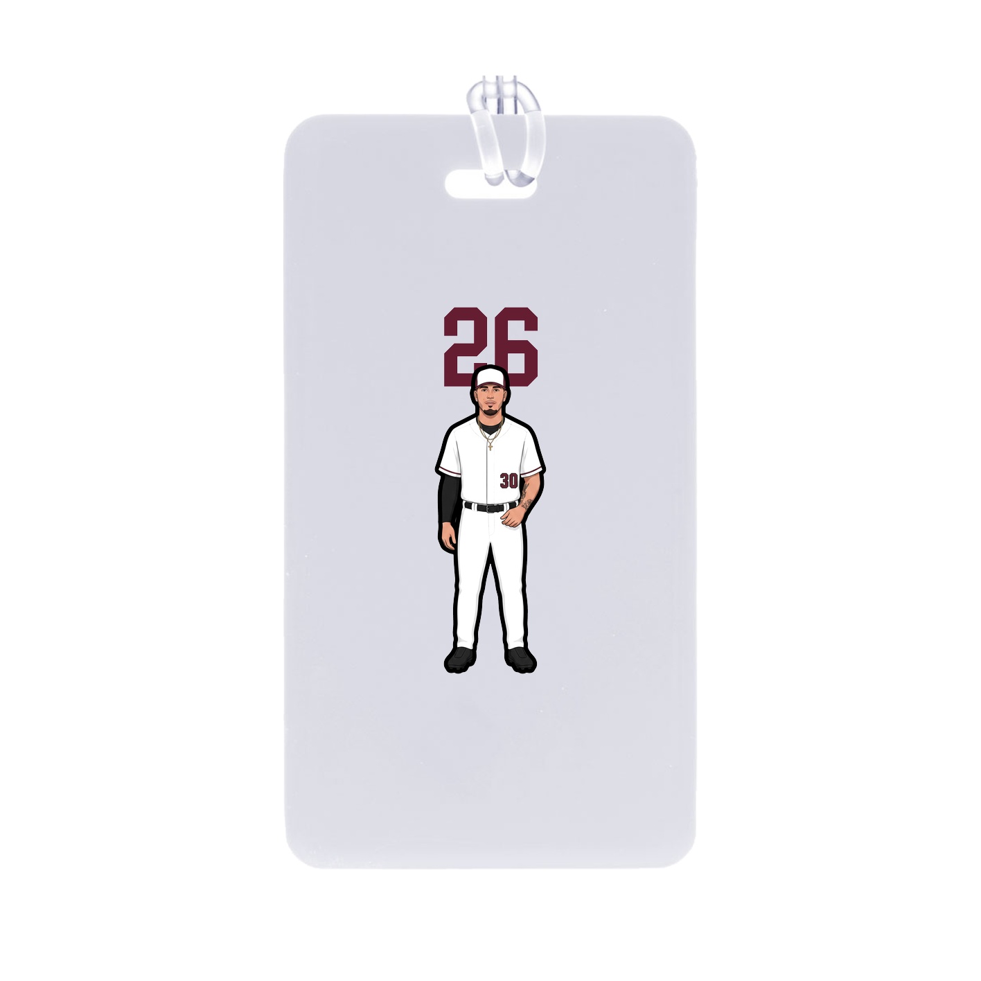 Bag Tag — Number Top in Classic