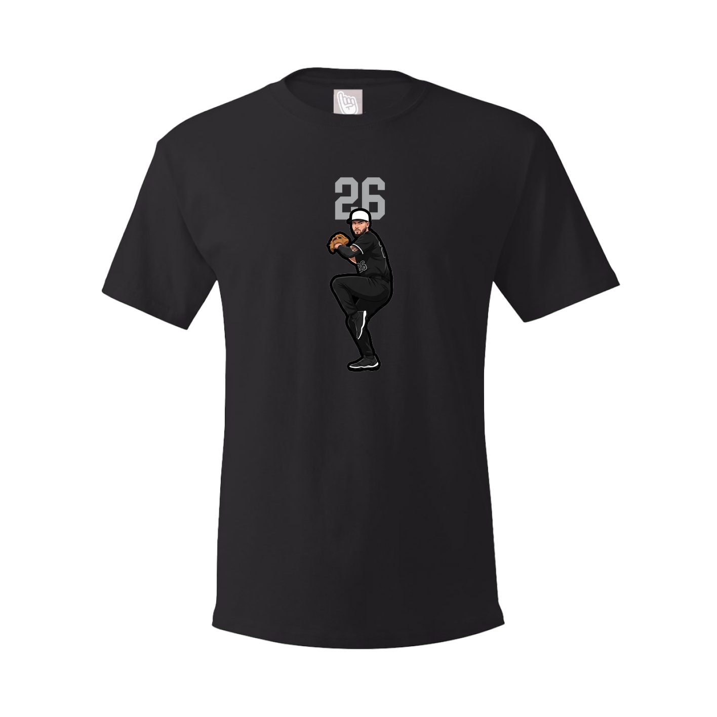 Tee — Number Top in Black