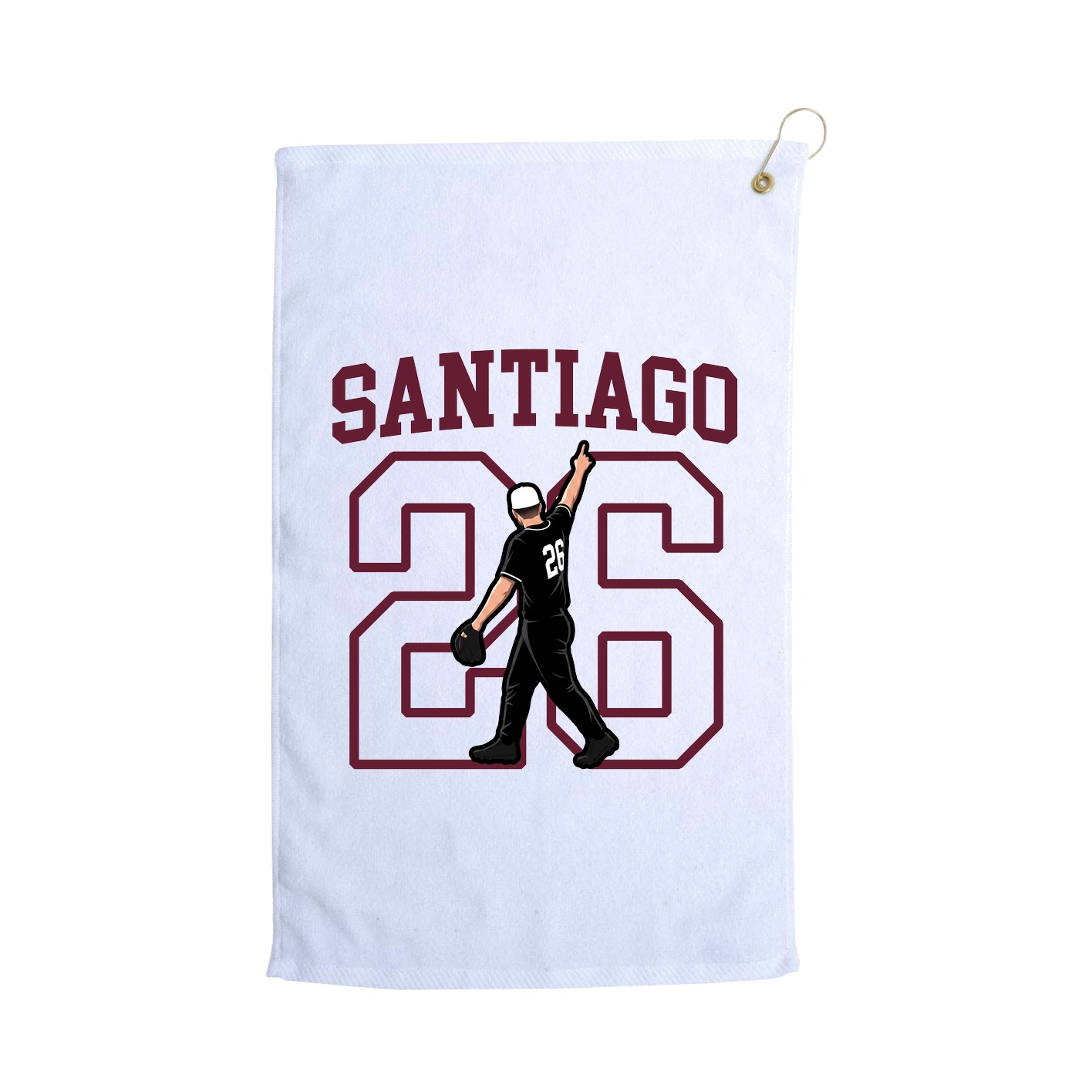 Golf Towel — Shirsey in White
