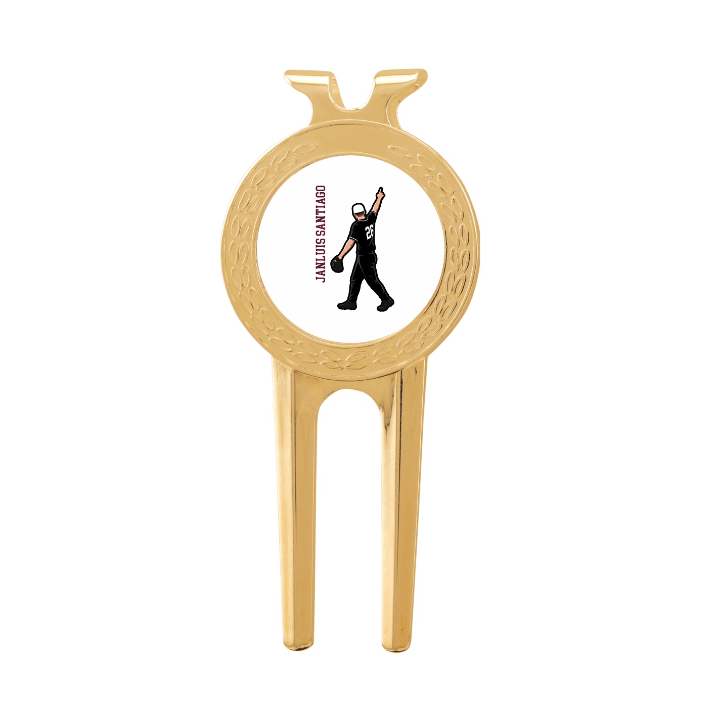 Divot Tool with Ball Marker — Name Vertical in Classic