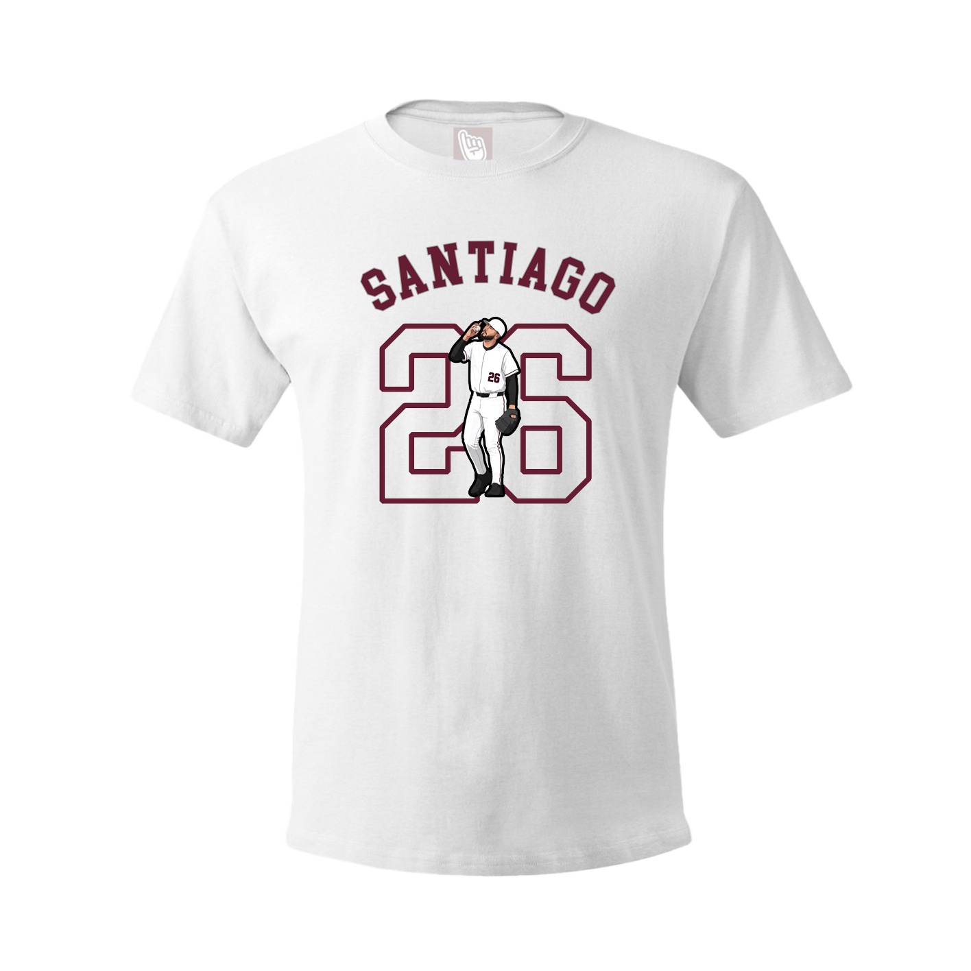 Tee — Shirsey Arch in White
