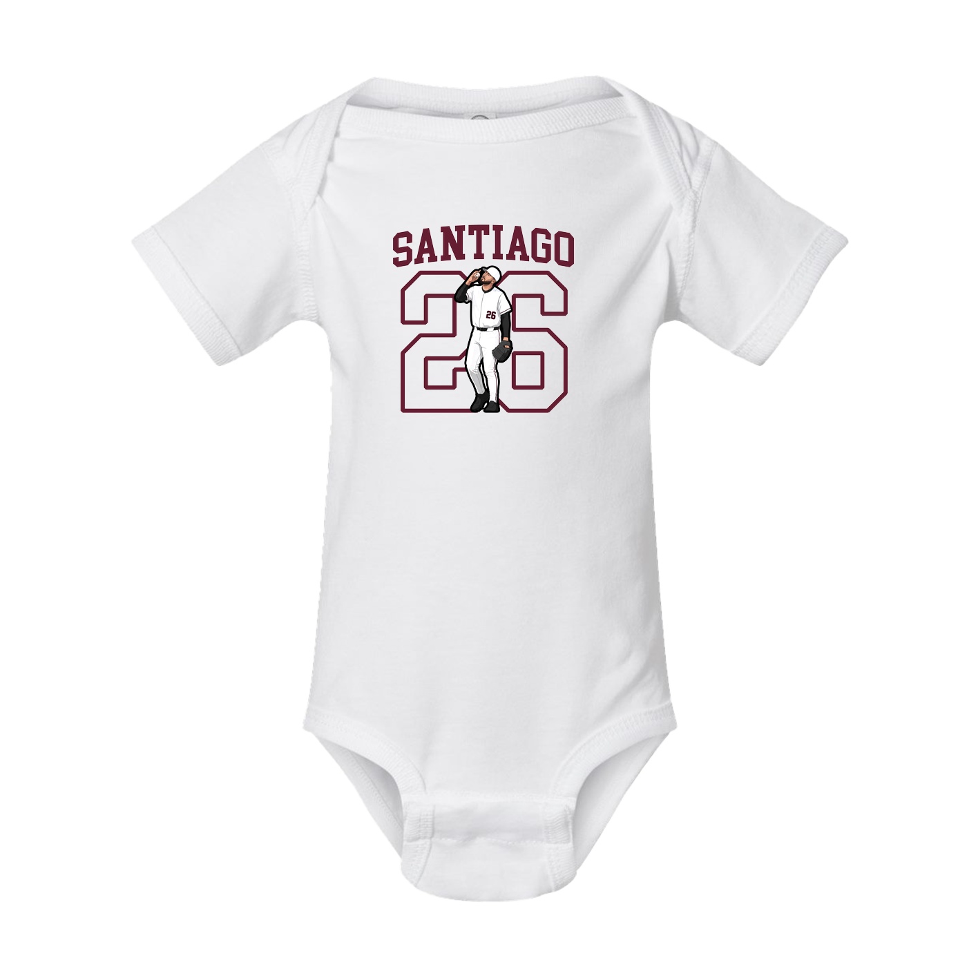 Baby Onesie — Shirsey in White