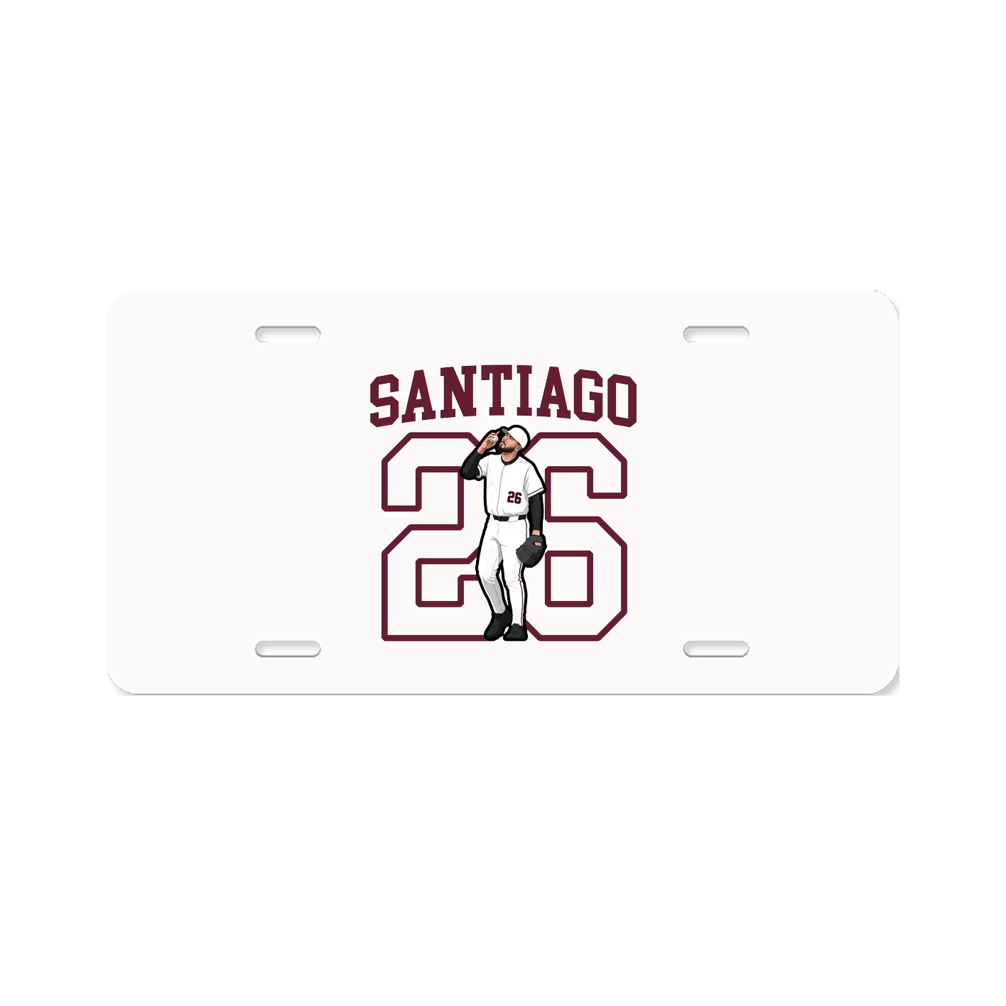 Aluminum License Plate