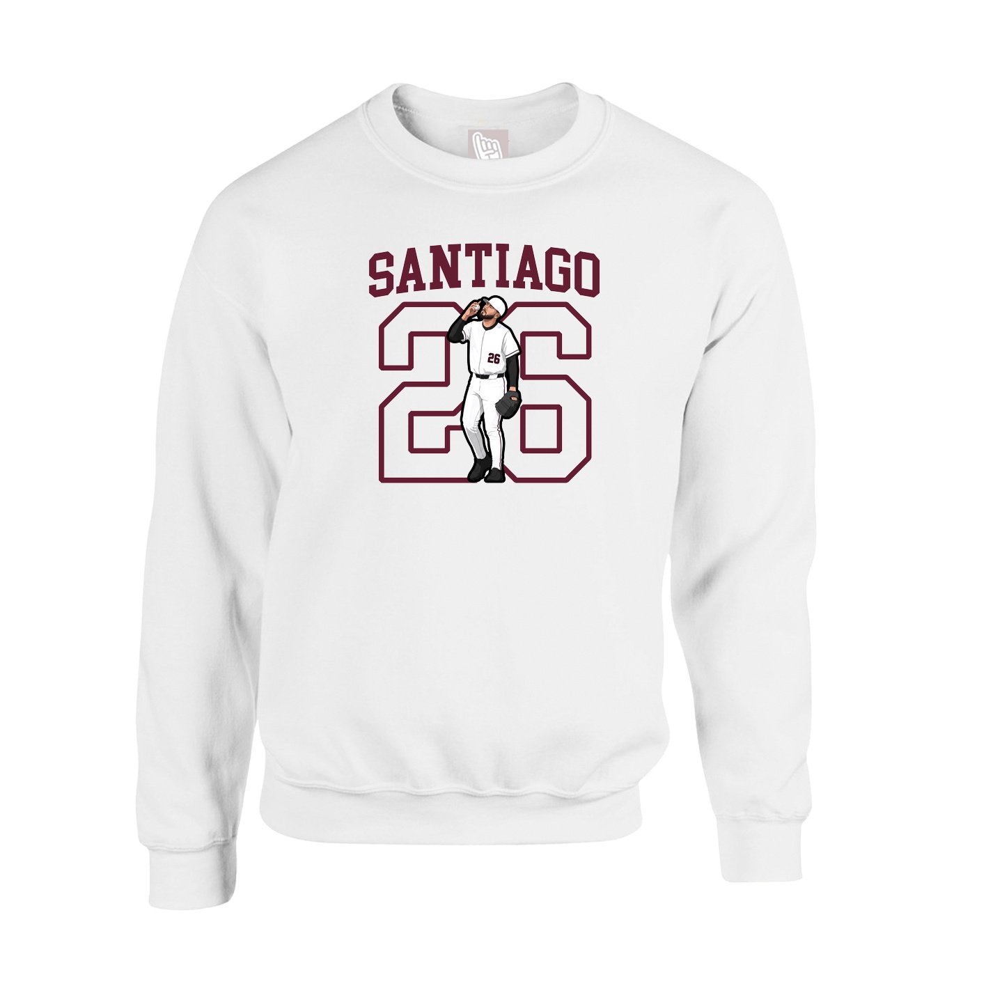 Fleece Crew — Shirsey in White