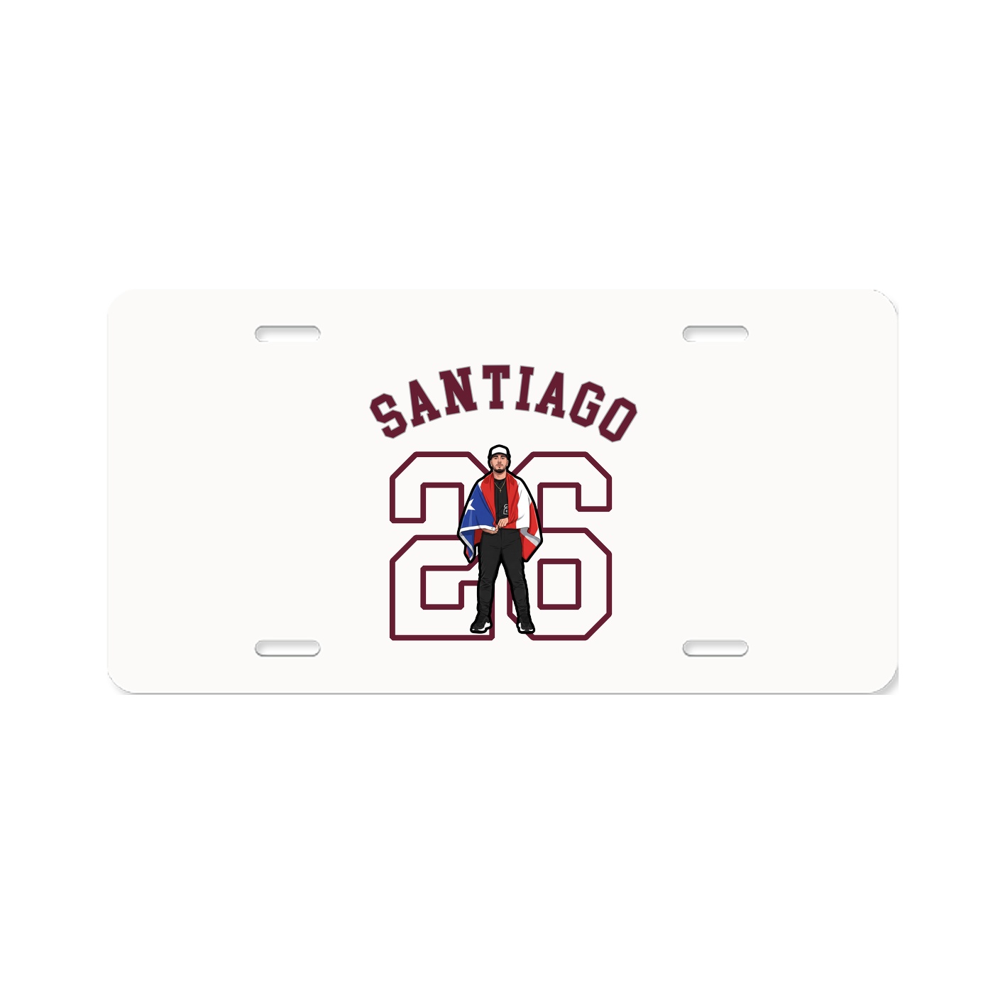 License Plate — Shirsey Arch in Classic