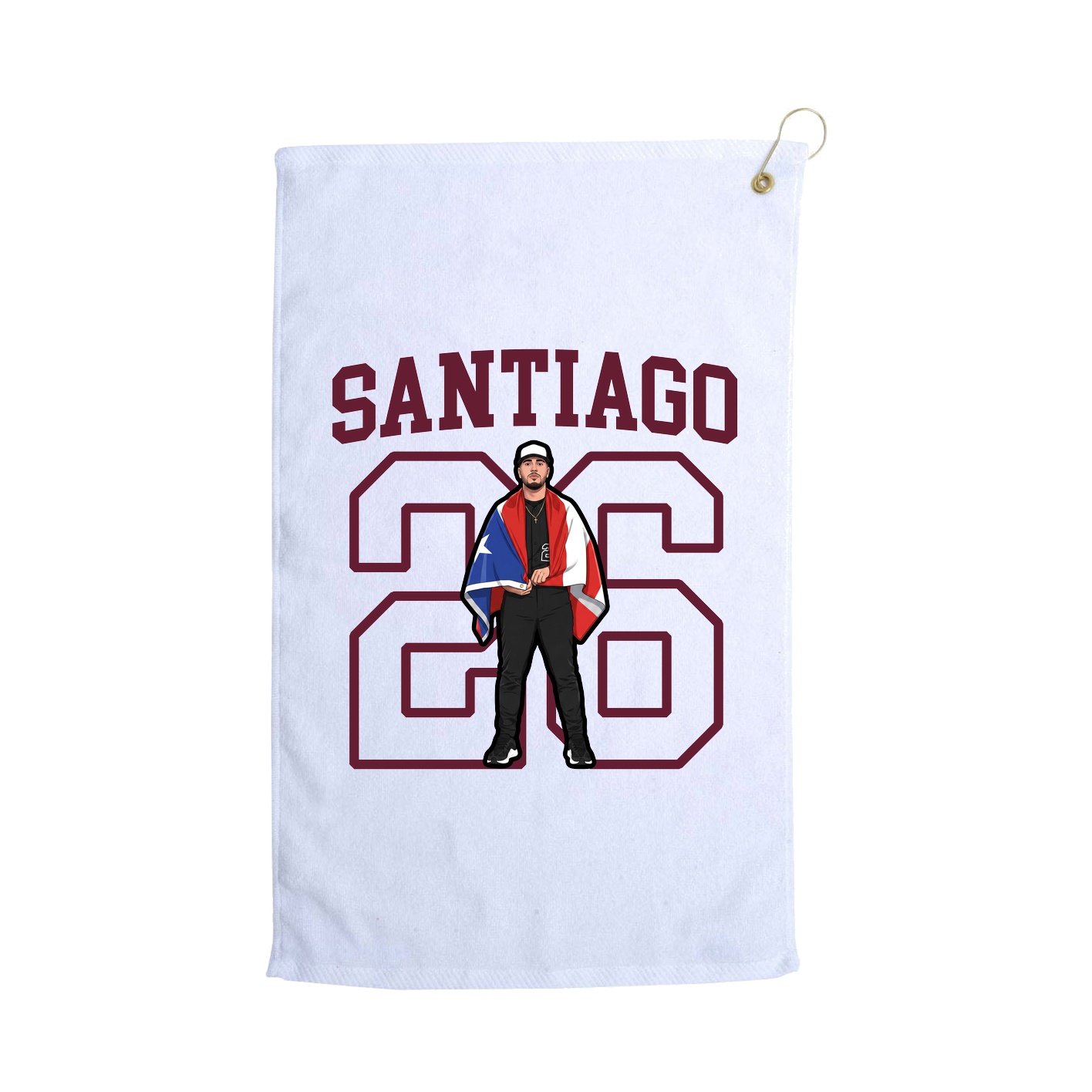 Golf Towel — Shirsey in White