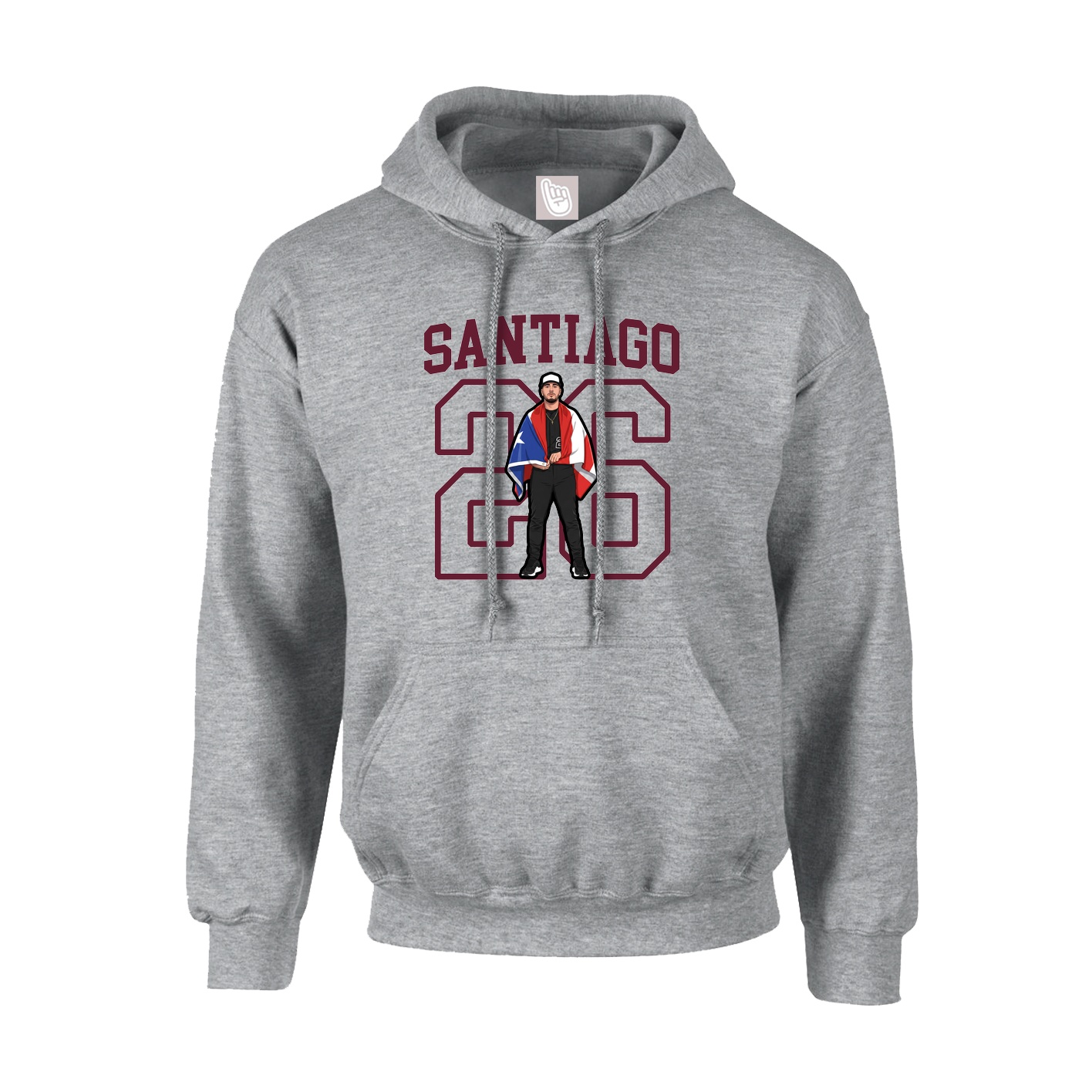 Youth Hoodie — Shirsey in Grey