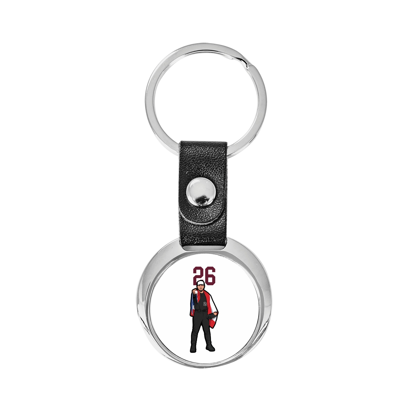 Key Chain — Number Top in Classic