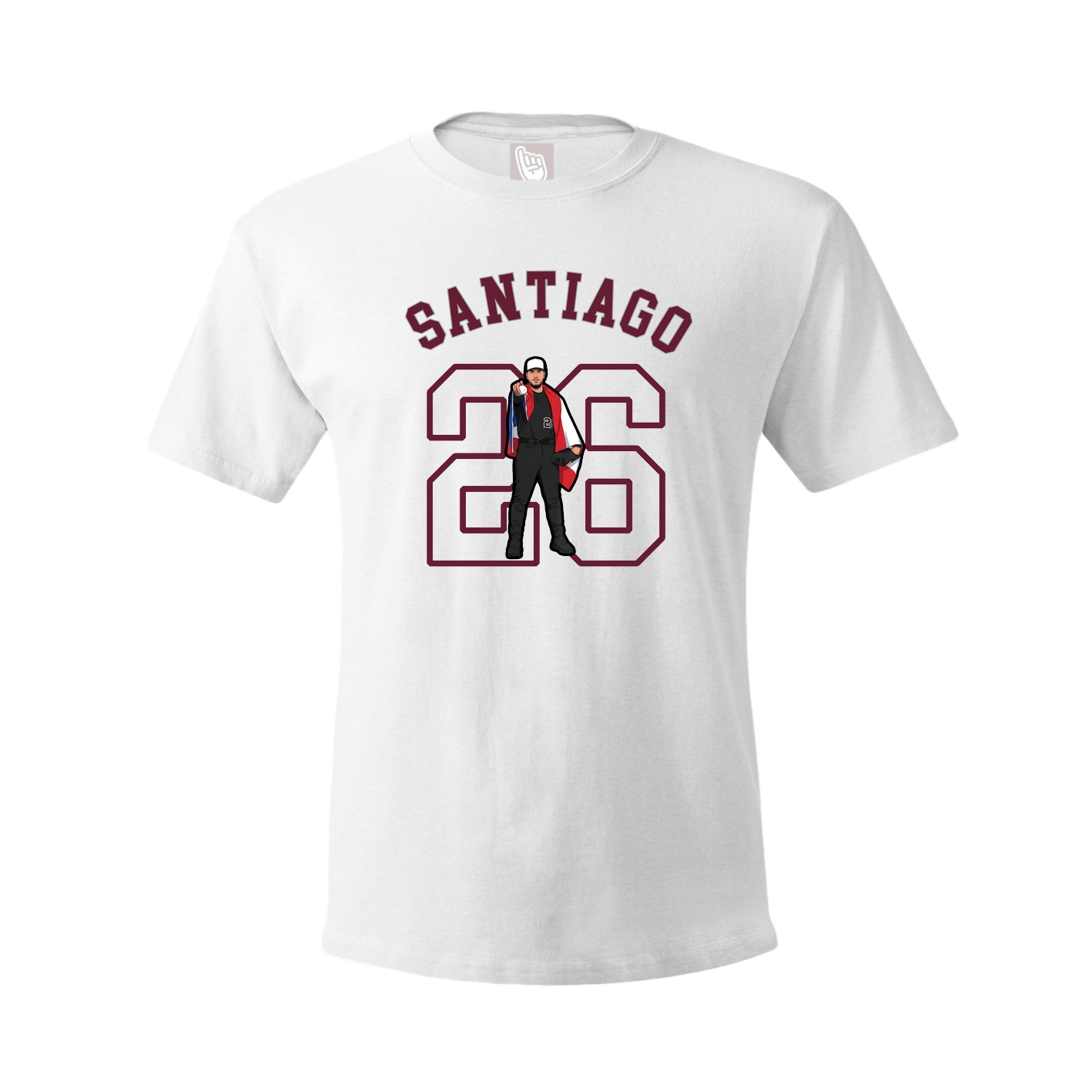 Youth Tee — Shirsey Arch in White