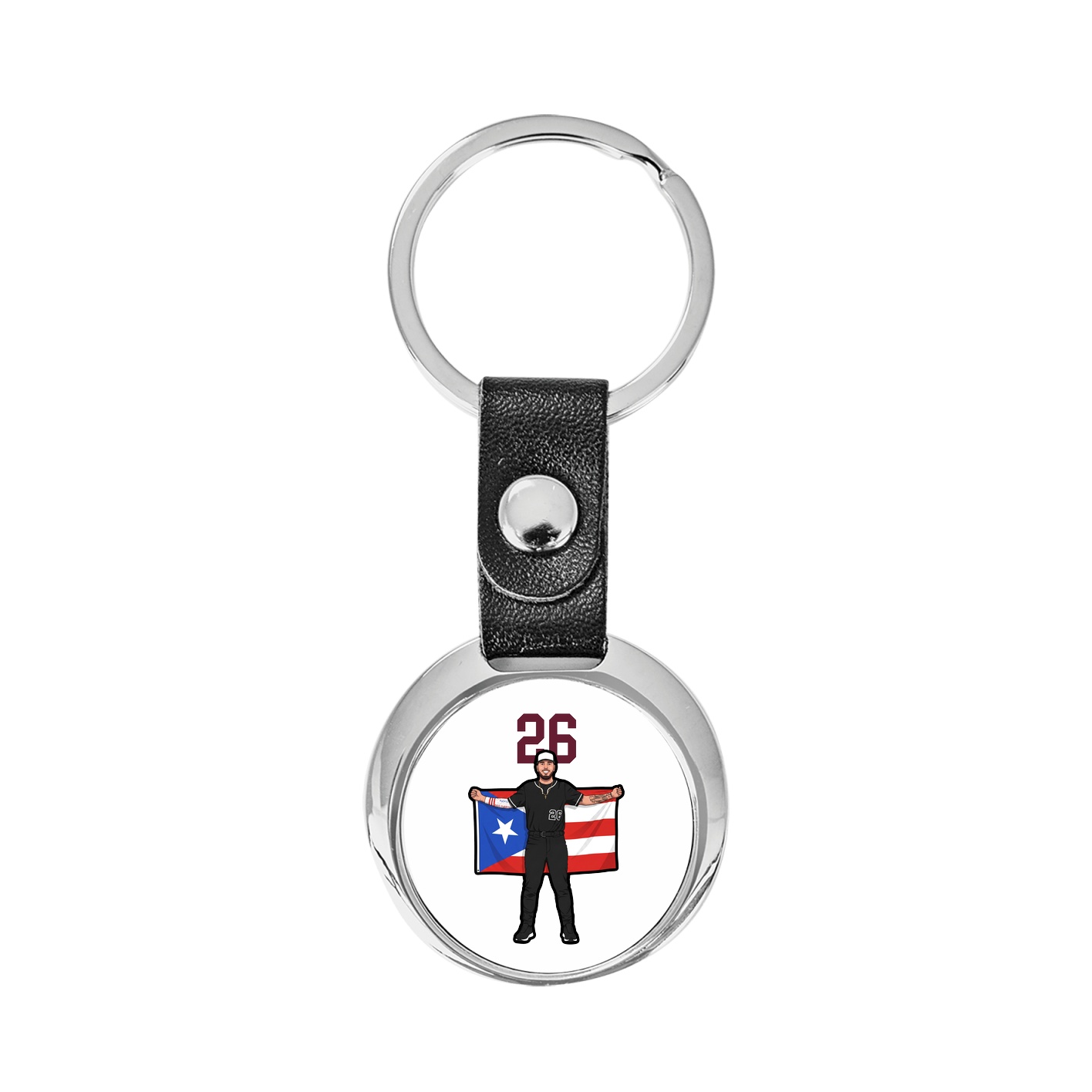 Key Chain — Number Top in Classic