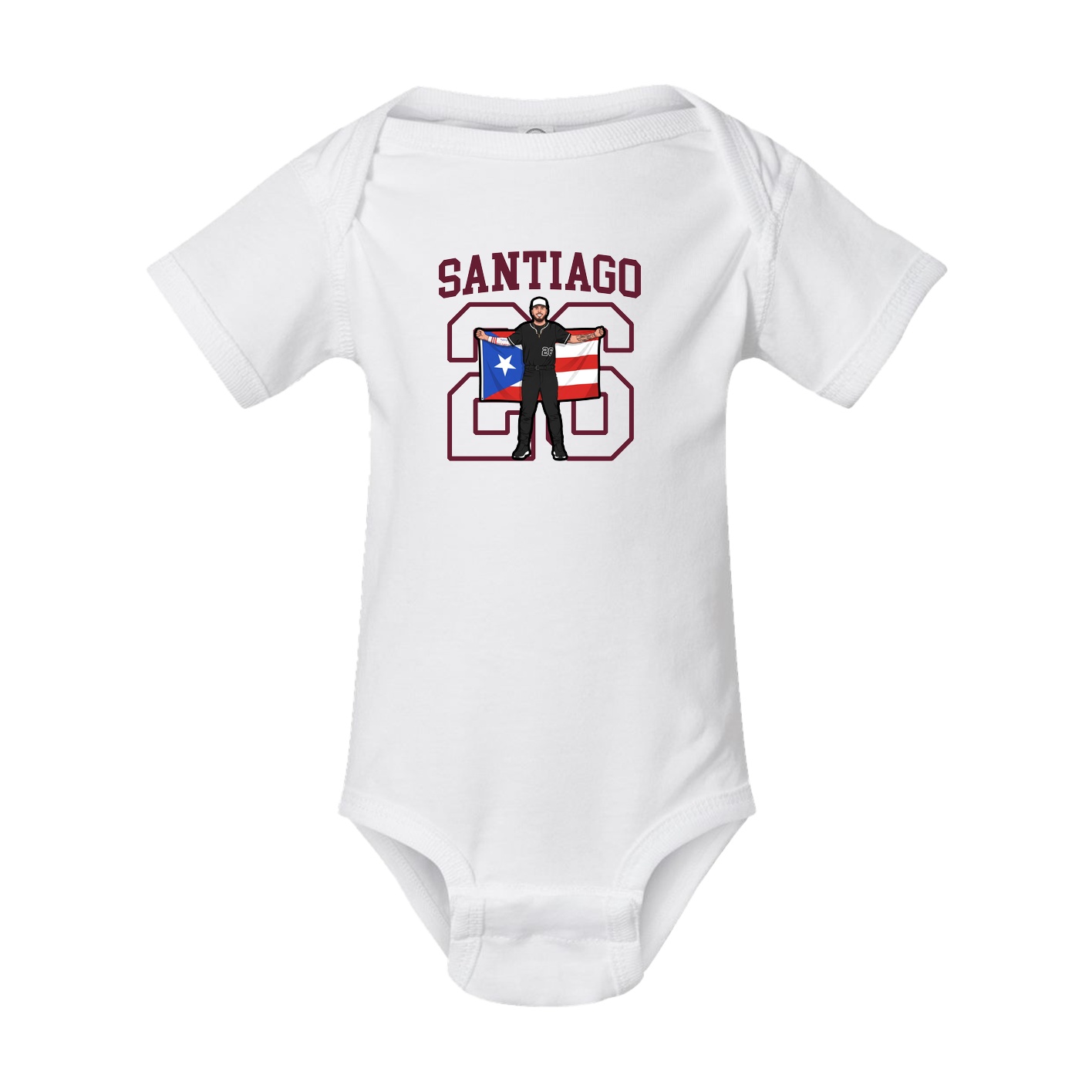 Baby Onesie — Shirsey in White