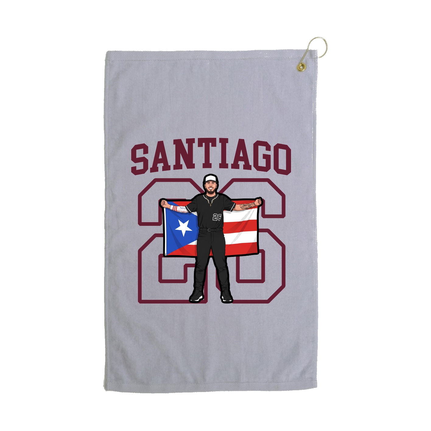 Golf Towel — Shirsey in Grey