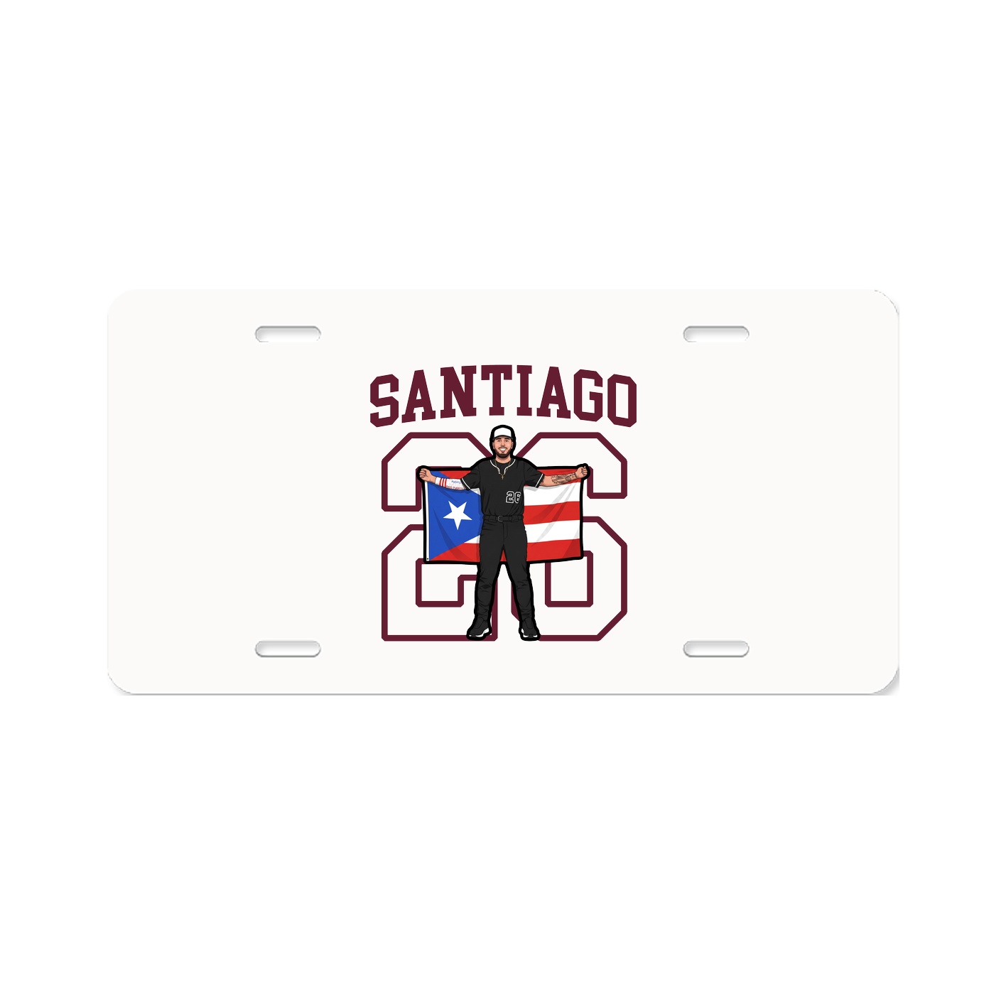 License Plate — Shirsey in Classic