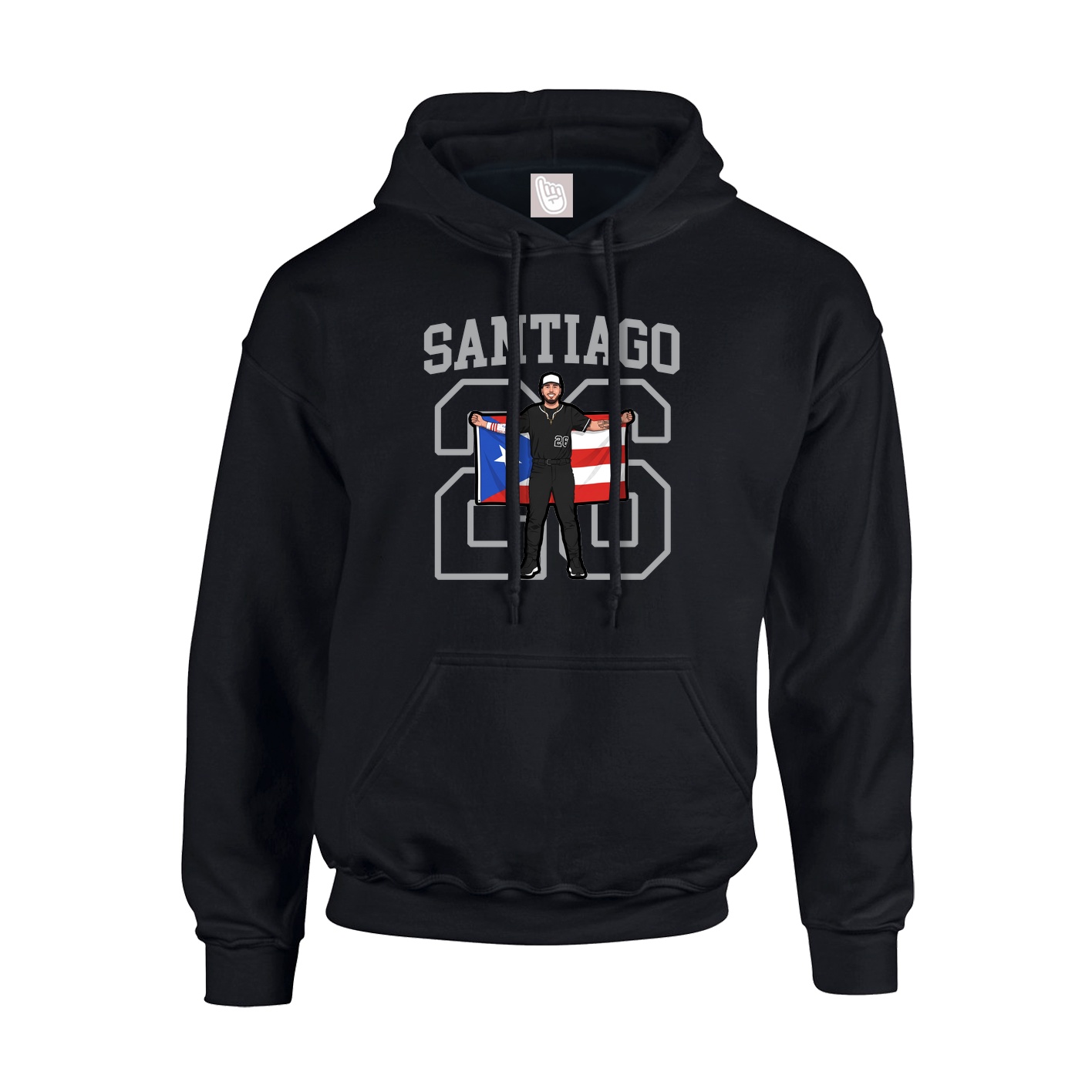 Hoodie — Shirsey in Black