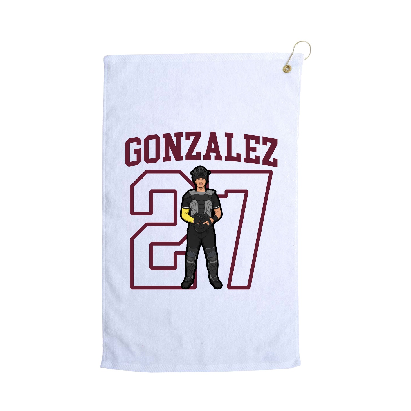 Golf Towel — Shirsey in White