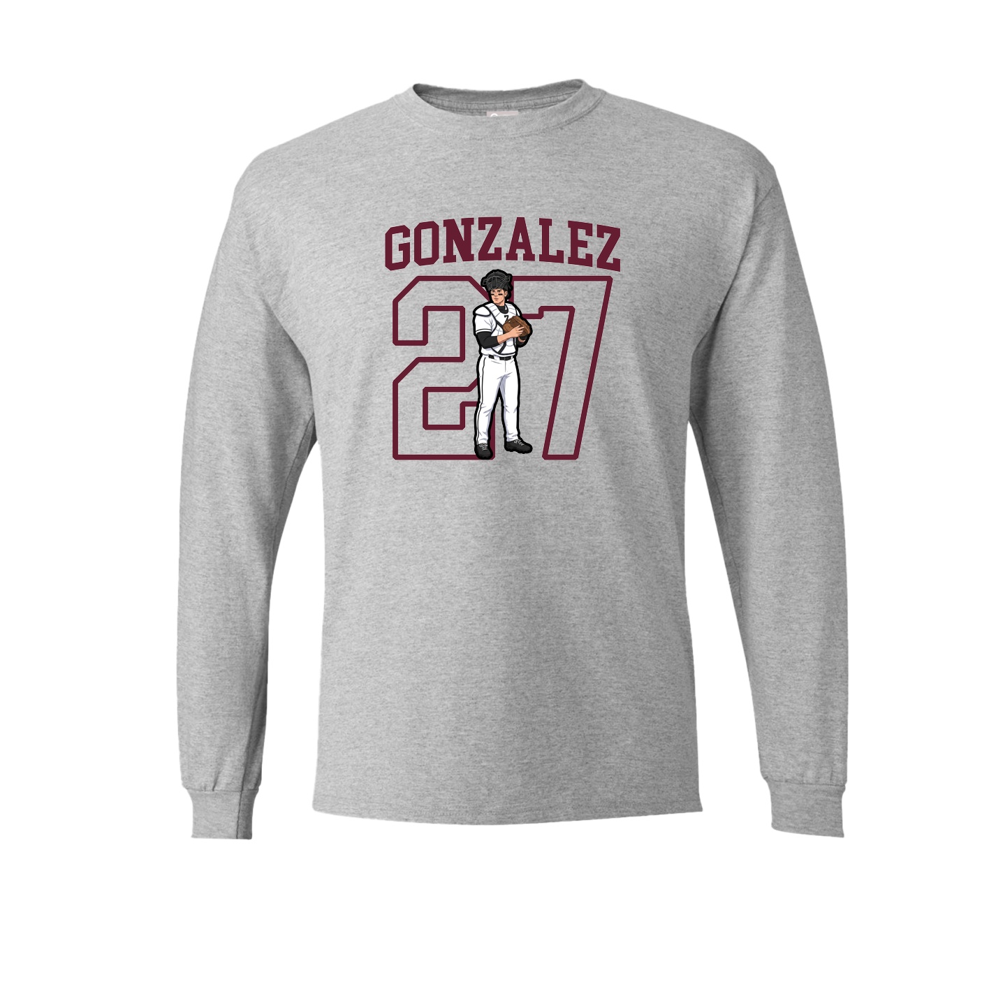 Long Sleeve Tee — Shirsey in Grey