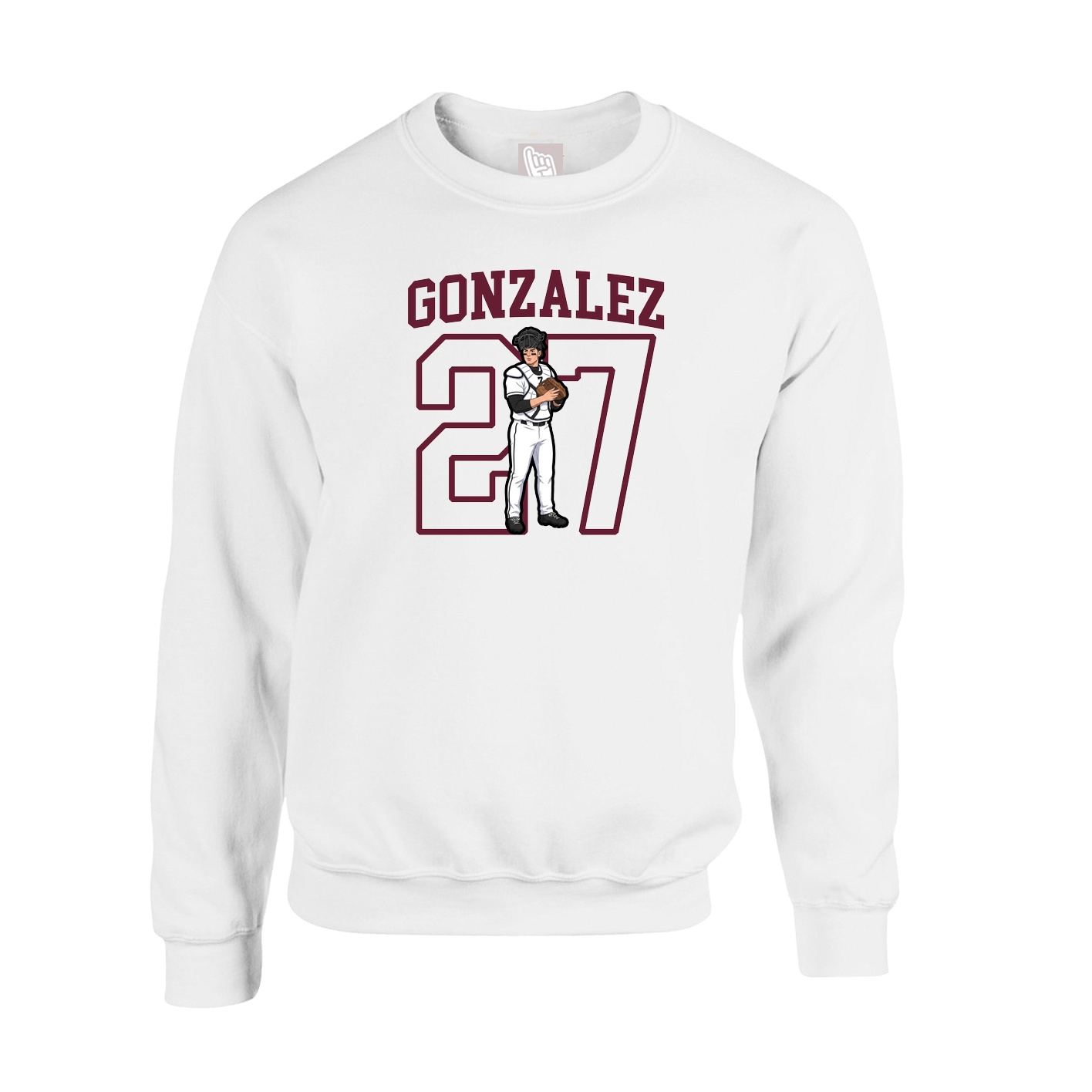 Fleece Crew — Shirsey in White