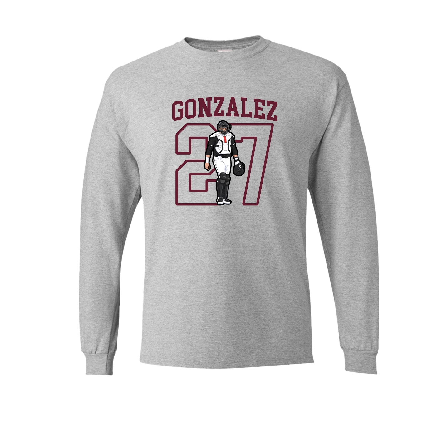 Long Sleeve Tee — Shirsey in Grey