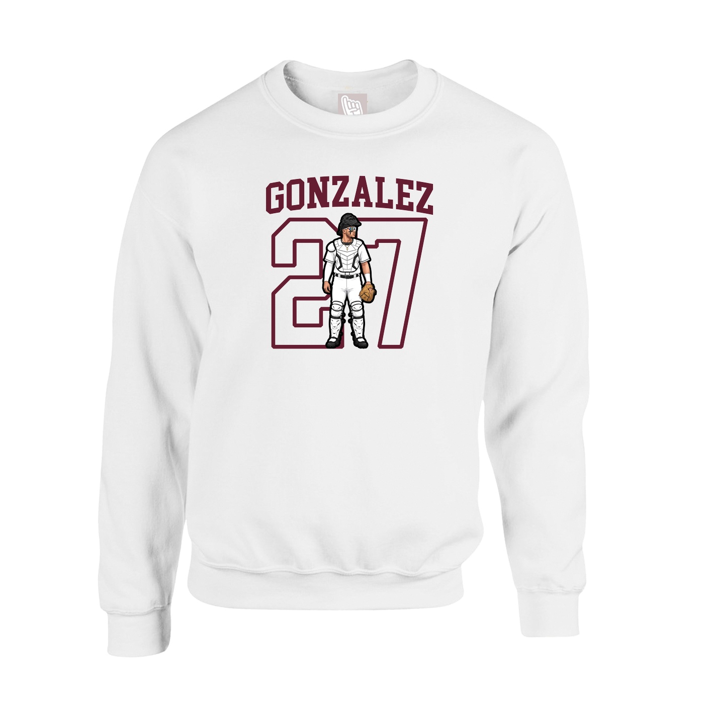 Fleece Crew — Shirsey in White