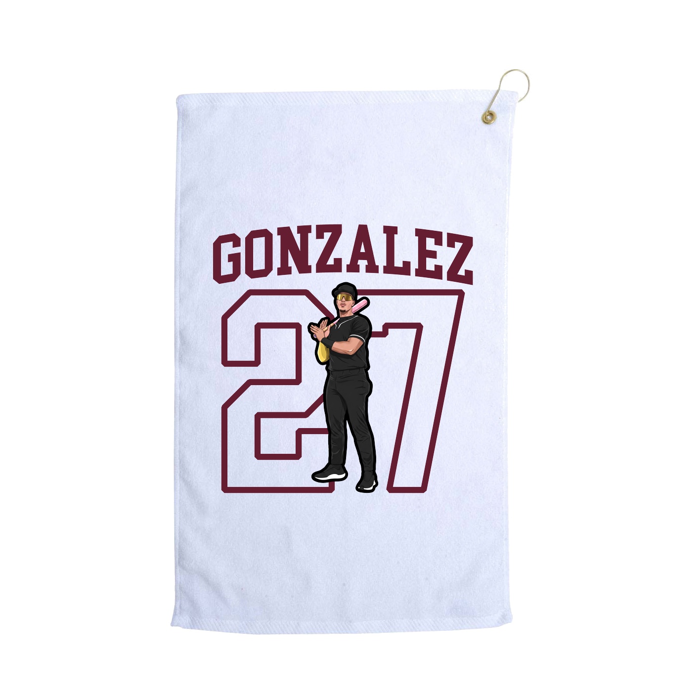 Golf Towel — Shirsey in White