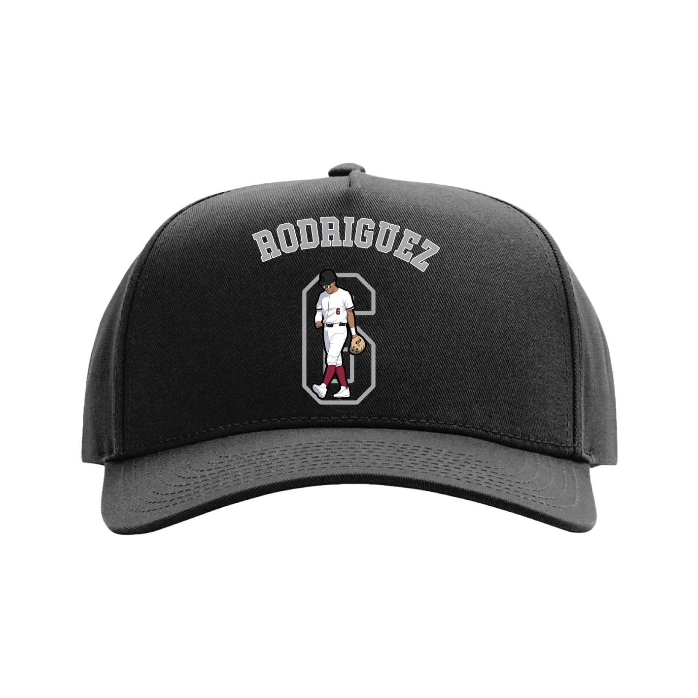 Full Fabric Five-Panel Champ Cap