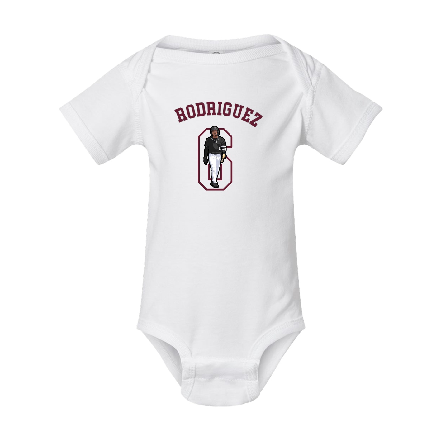Baby Onesie — Shirsey Arch in White