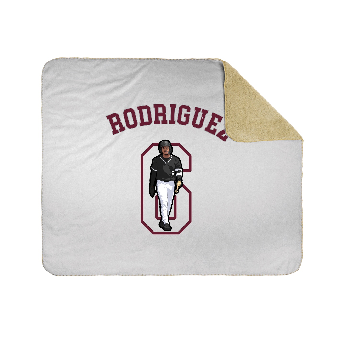 Throw Blanket — Shirsey Arch in White